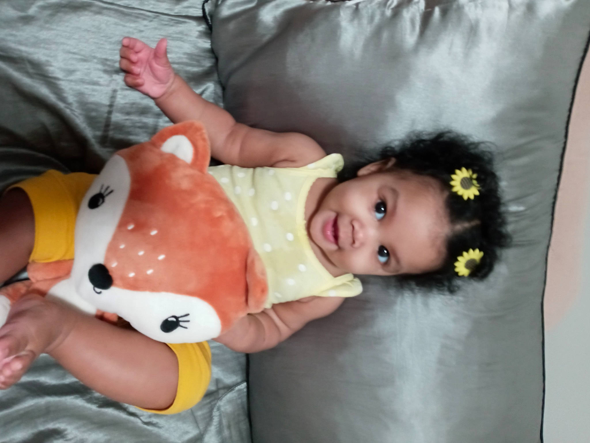 Sahara joined the competition — help win amazing prizes! baby, baby_products, baby_toddler_clothing, baby_toys, cheek, child, comfort, fur, happy, head, person, plush, product, skin, sleeve, stuffed_toy, thumb, toddler, toy