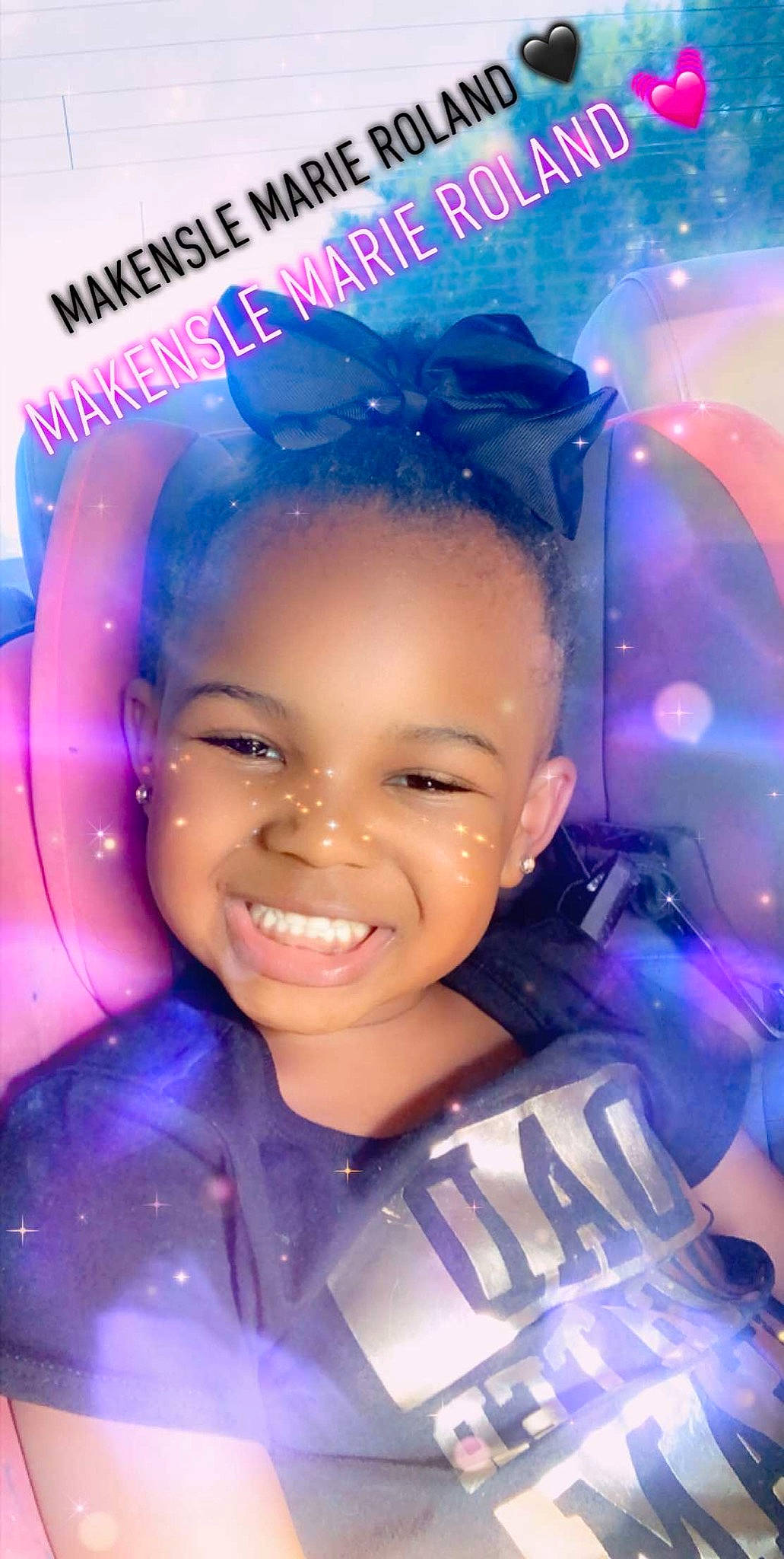 Makensle joined the competition — help win amazing prizes! black_hair, blue, child, cool, face, forehead, fun, hair, hairstyle, happy, head, human, joy, person, photography, purple, smile, toddler, violet