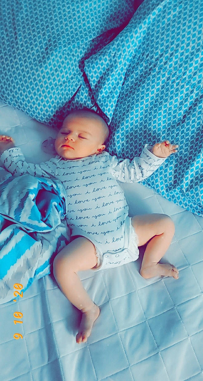 Chevelle joined the competition — help win amazing prizes! baby, baby_products, blue, child, person, product, skin, toddler