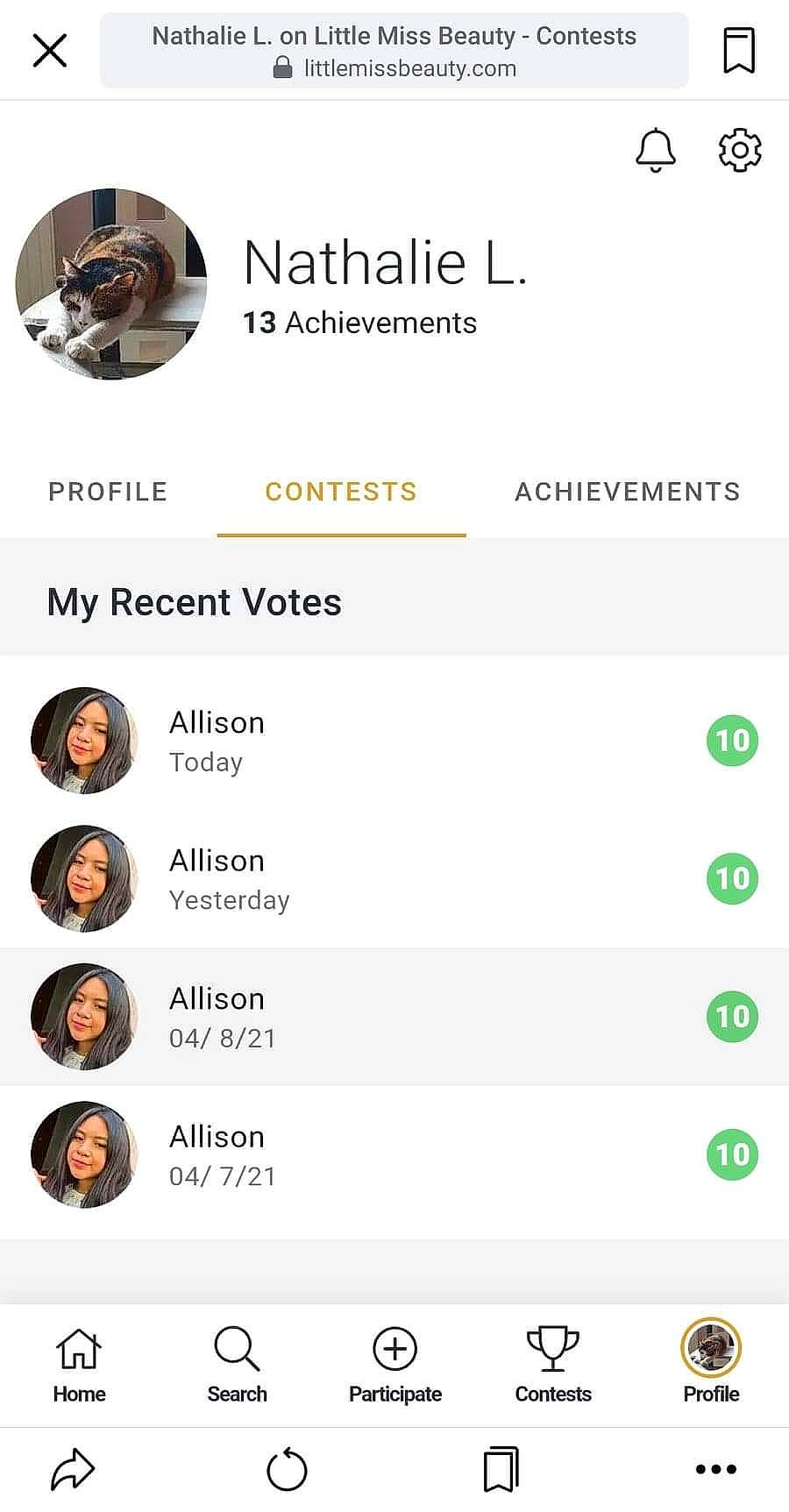 Mélody a rejoint le concours — aidez-le/la à gagner de superbes lots ! advertising, circle, communication_device, computer_icon, design, font, headwear, joy, light, material_property, media, multimedia, number, person, product, screenshot, software, technology, web_page