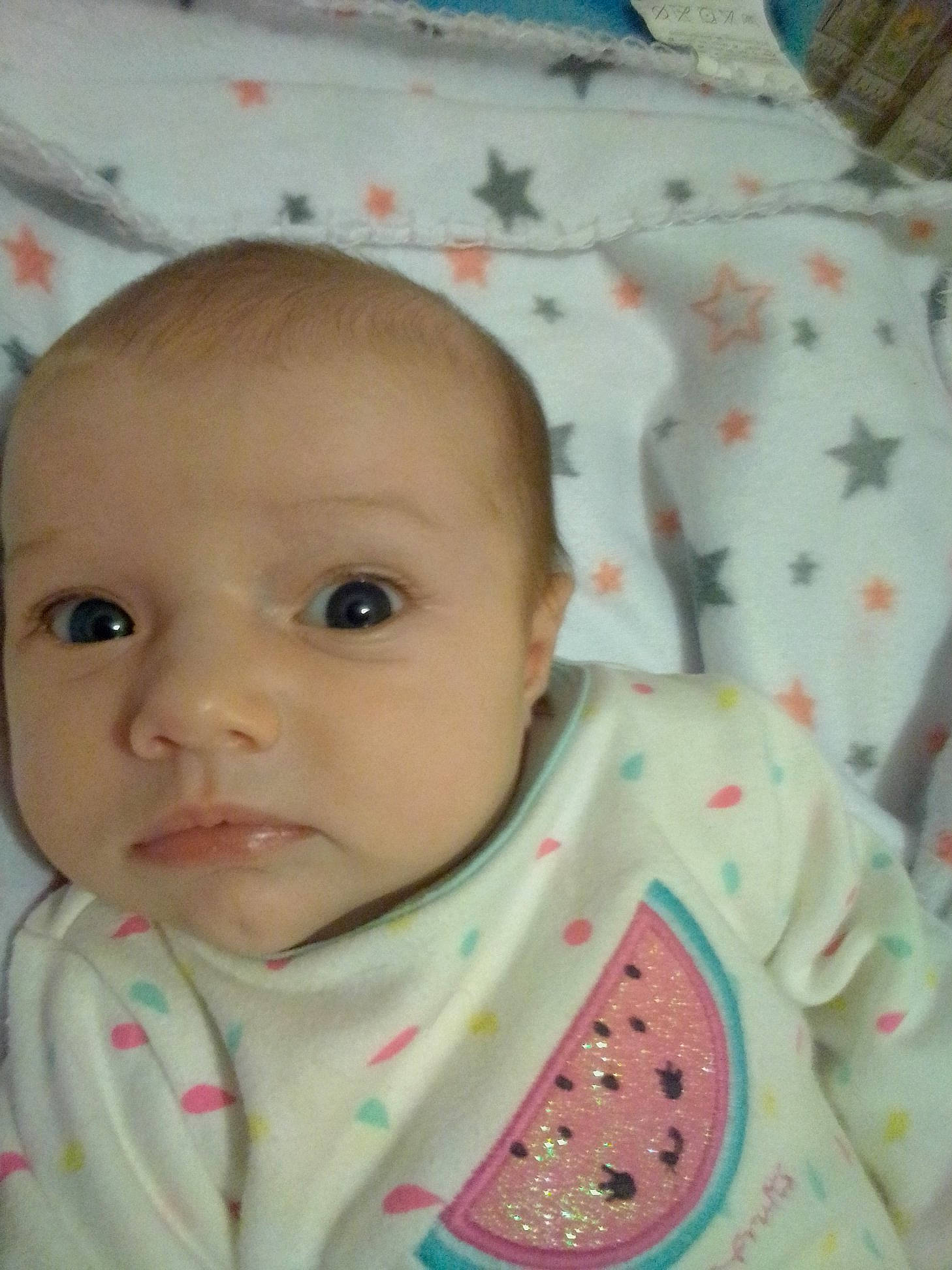 Gladys participe au concours pour gagner de l'argent avec cette photo : baby, cheek, child, eye, face, forehead, head, iris, lip, mouth, nose, person, pink, skin, smile, toddler