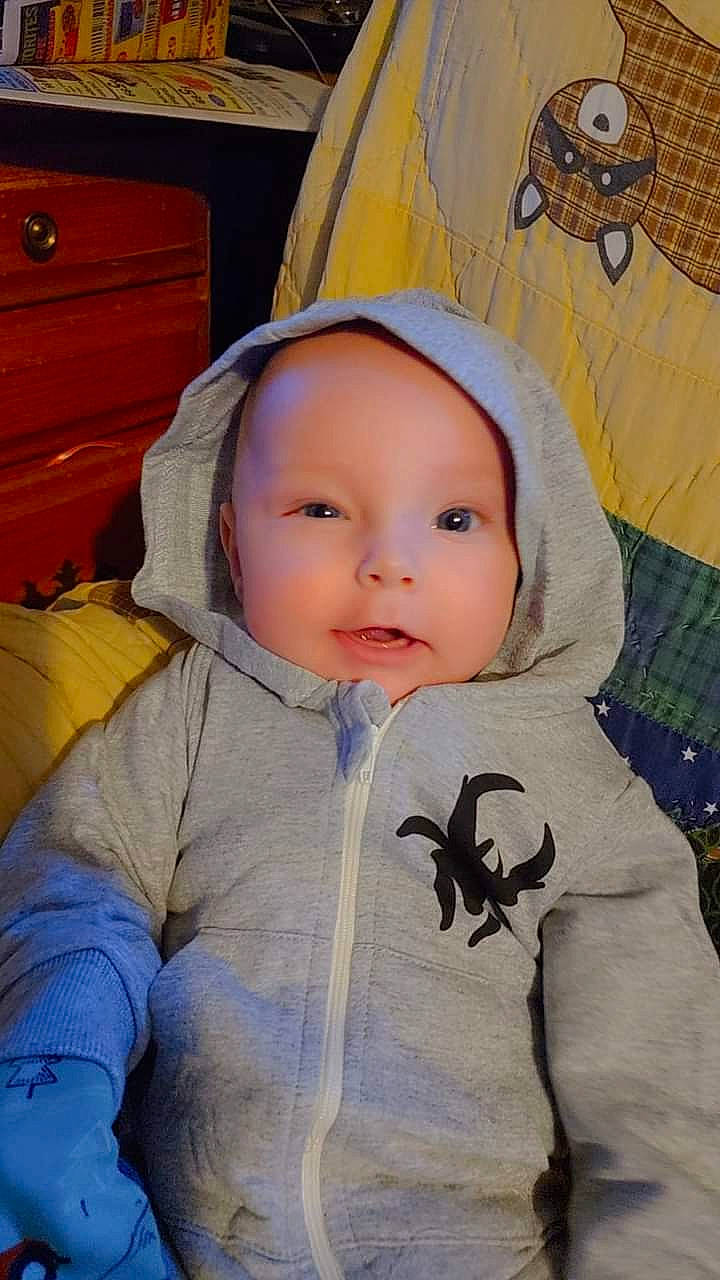 Henry joined the competition — help win amazing prizes! baby, baby_toddler_clothing, cabinetry, cheek, child, comfort, cool, drawer, eye, face, happy, head, headwear, jacket, linens, pattern, person, skin, sleeve, smile