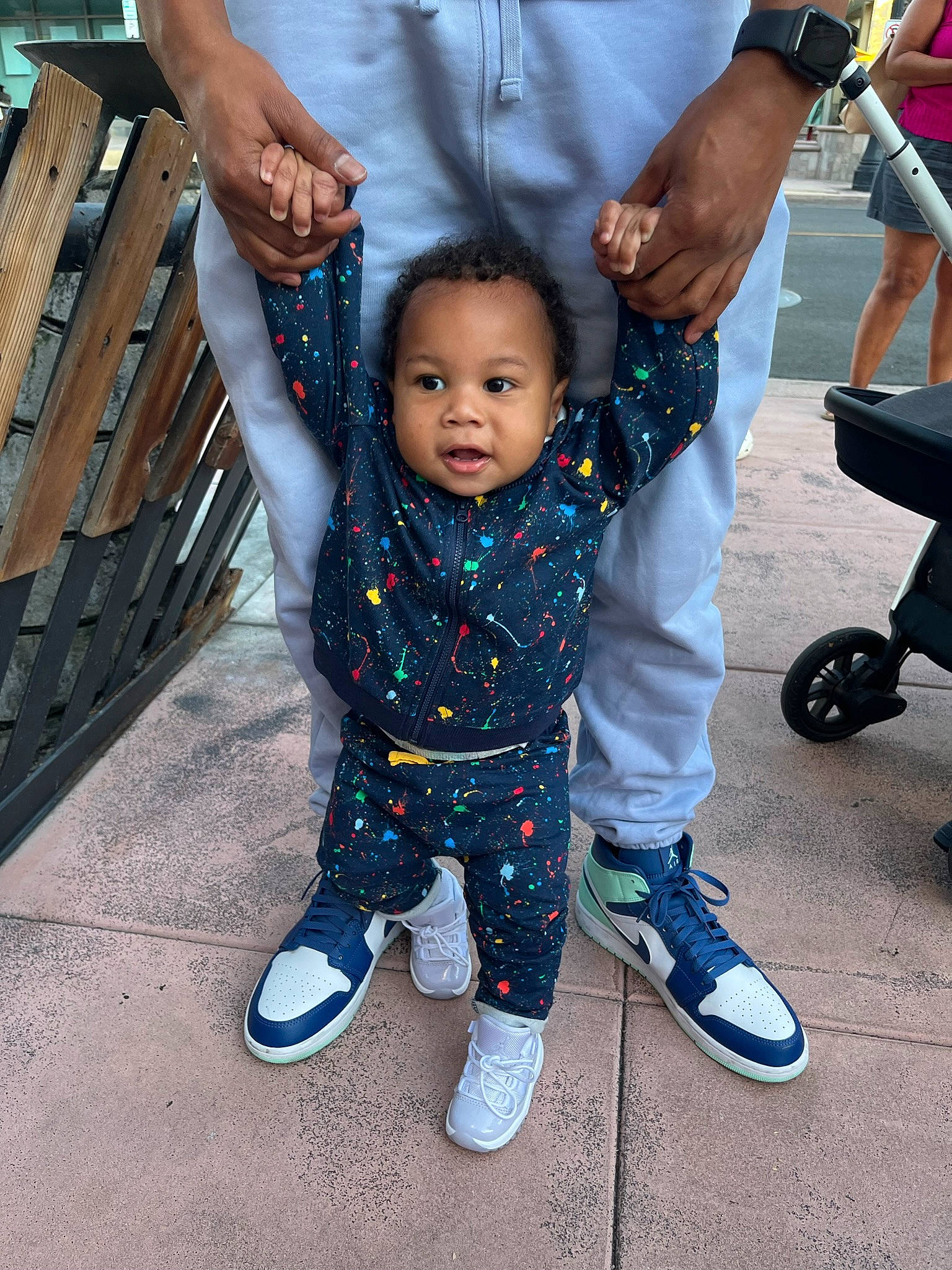 Kaidence is registered to the contest to win money with this photo: arm, baby, baby_toddler_clothing, child, foot, fun, gesture, grass, hand, happy, joint, leg, leisure, people, person, shoe, sleeve, sneakers, tire, toddler