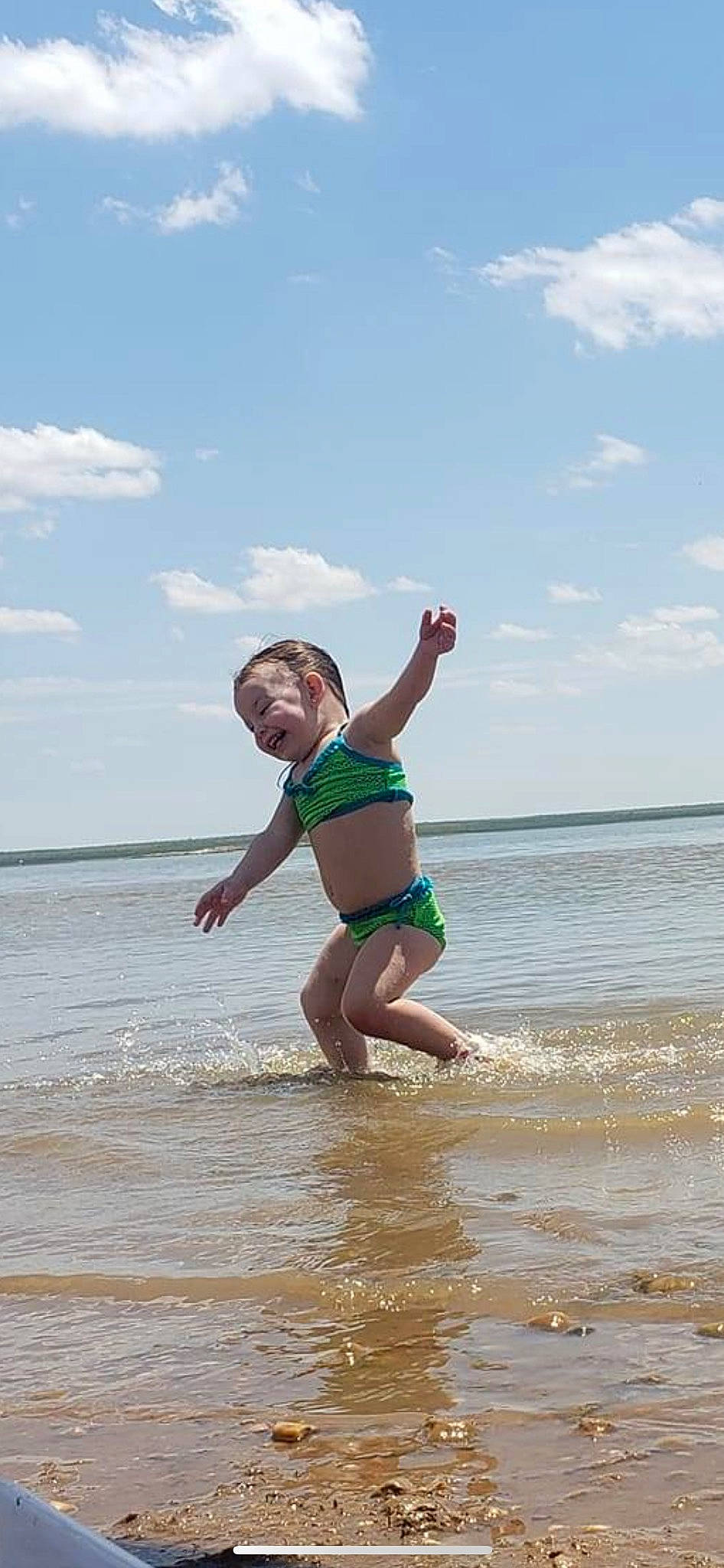 Autumn joined the competition — help win amazing prizes! barefoot, beach, cloud, flash_photography, fun, gesture, happy, human_body, joy, lake, leg, leisure, people_in_nature, people_on_beach, person, shorts, sky, summer, swimwear, thigh