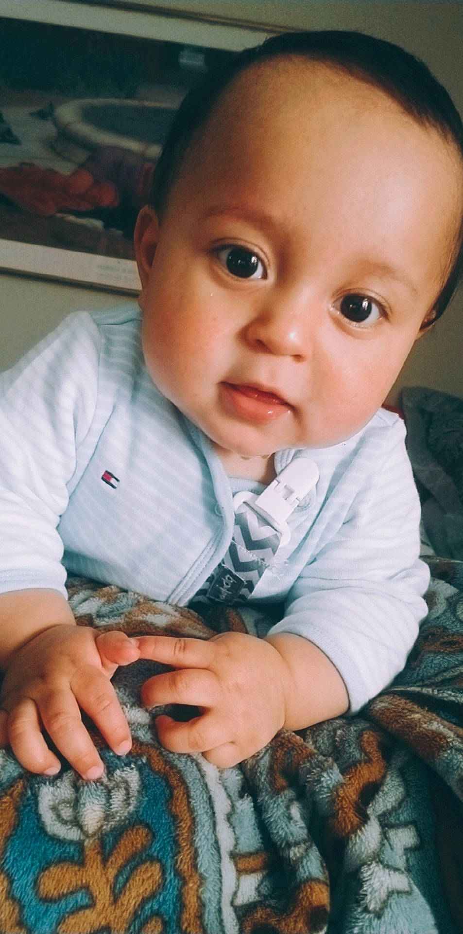 Andres joined the competition — help win amazing prizes! baby, cheek, child, chin, eye, face, finger, forehead, hand, head, lip, mouth, nose, person, sitting, skin, smile, toddler