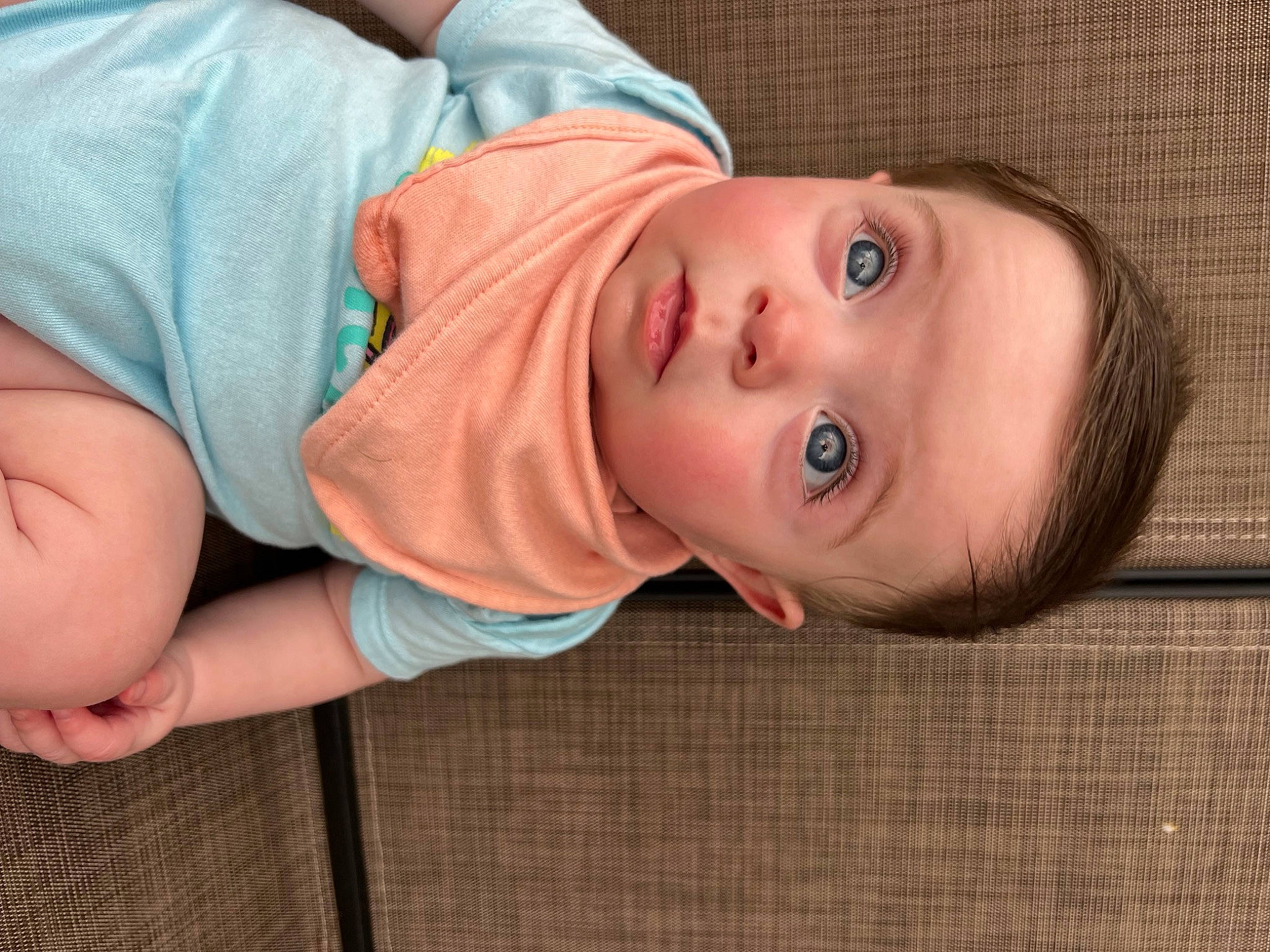 Madelyn joined the competition — help win amazing prizes! baby, baby_toddler_clothing, cheek, child, elbow, eyelash, flooring, fun, grass, happy, human_body, iris, lip, mouth, nose, person, skin, sleeve, smile, toddler