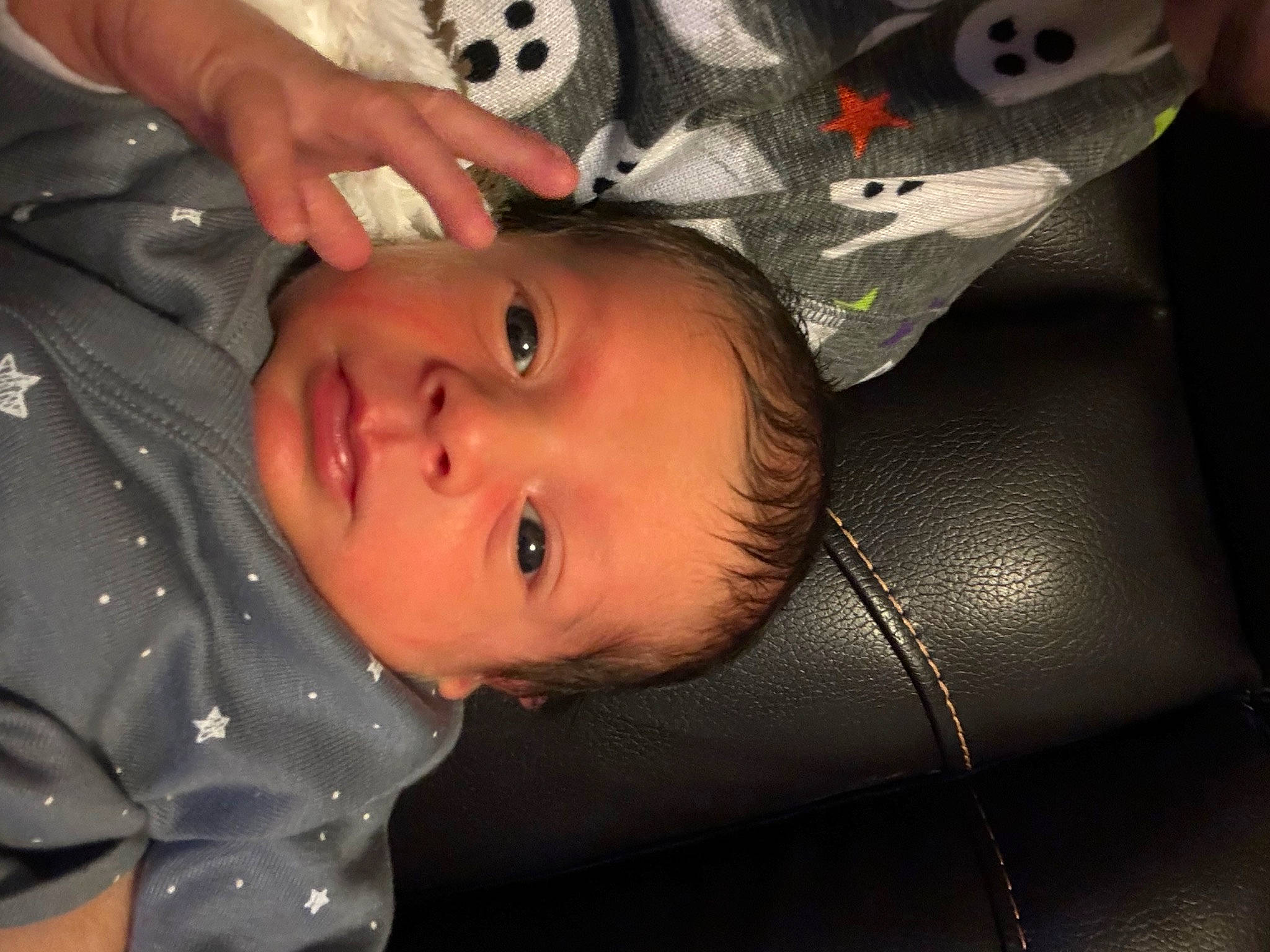 Daxton joined the competition — help win amazing prizes! baby, baby_toddler_clothing, black, cheek, child, ear, eye, eyebrow, eyelash, flash_photography, happy, head, iris, lip, mouth, nose, person, skin, smile, toddler