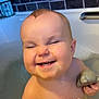 Violet-Rose joined the competition — help win amazing prizes! baby, bathtub, bath, child, smiling, toy, pink_octopus, elephant_toy, water, bubbles, happy, cute, infant, splash, play, tiled_wall, skin, chubby, indoors, fun