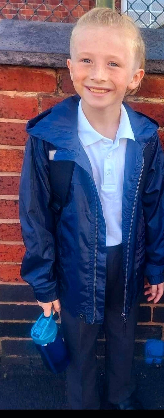 Henry joined the competition — help win amazing prizes! blazer, blue, brickwork, button, collar, cool, denim, dress_shirt, electric_blue, eyewear, formal_wear, hat, headgear, joy, neck, person, sleeve, smile, sunglasses, vision_care