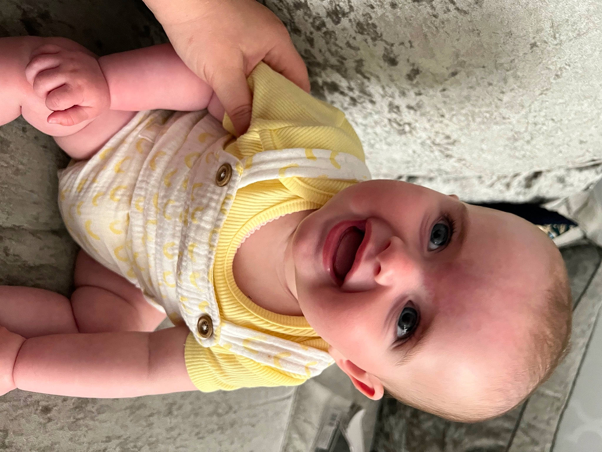 Ava-mae joined the competition — help win amazing prizes! baby, cheek, chin, eye, eyelash, finger, gesture, hand, happy, hat, head, iris, joy, lip, mouth, neck, nose, person, plant, skin