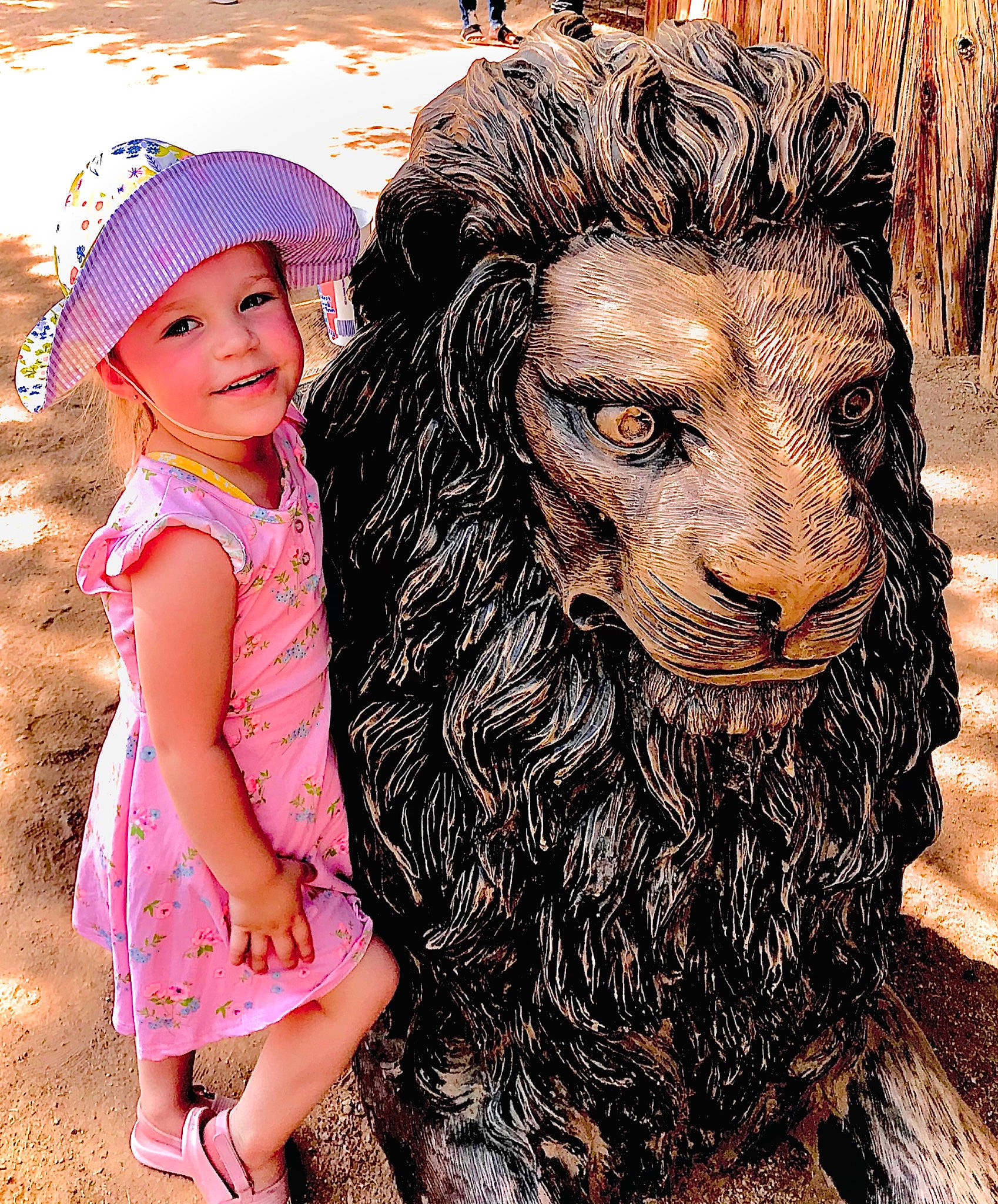 Mckenzie is registered to the contest to win money with this photo: art, beard, big_cats, canidae, fun, fur, happy, headwear, illustration, joy, lion, livestock, metal, mythology, nonbuilding_structure, people_in_nature, person, snout, sporting_group, terrestrial_animal