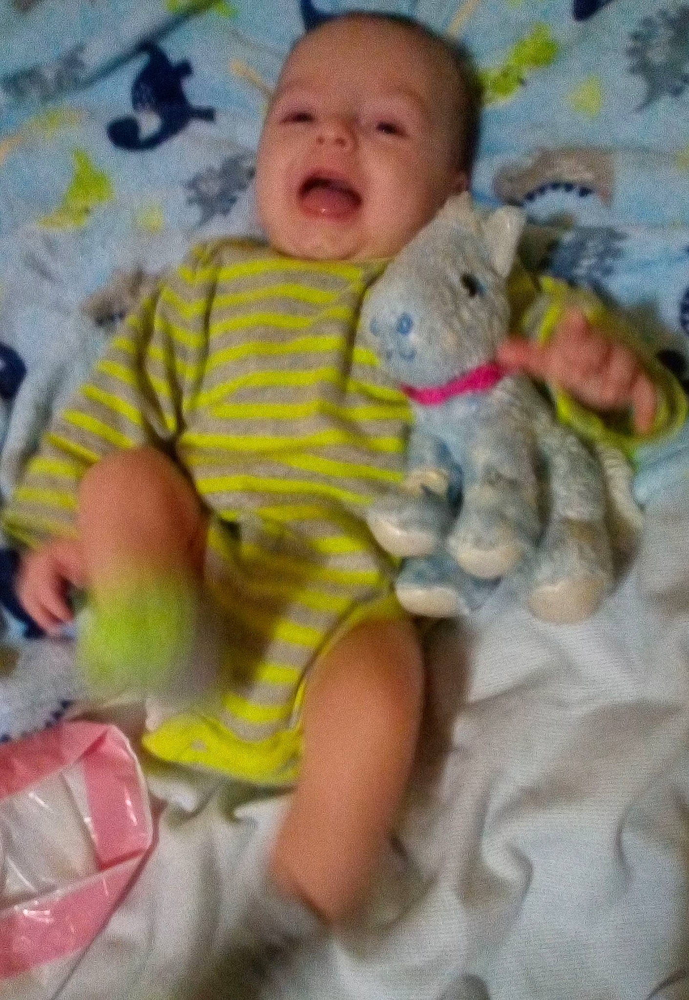 Isaiah joined the competition — help win amazing prizes! baby, baby_products, baby_toddler_clothing, baby_toys, cheek, child, comfort, fun, happy, linens, pattern, person, pink, play, sitting, skin, sleeve, smile, t_shirt, toddler