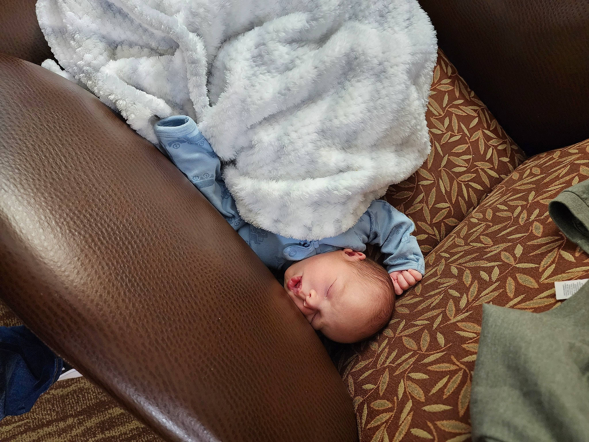 Knox joined the competition — help win amazing prizes! baby, baby_products, baby_toddler_clothing, bedtime, brown, child, comfort, flooring, human_leg, linens, nap, pattern, person, room, sitting, sleep, sleeve, sock, toddler, wood