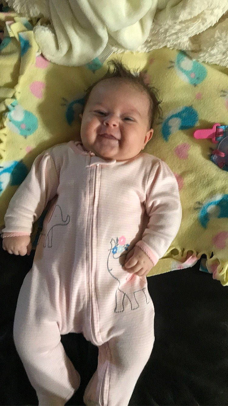 Aliana is registered to the contest to win money with this photo: baby, cheek, child, person, smile, toddler