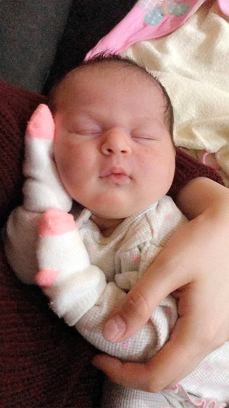Aliana joined the competition — help win amazing prizes! baby, baby_making_funny_faces, baby_sleeping, cheek, child, face, finger, hand, lip, mouth, nail, nose, person, skin, thumb, toddler