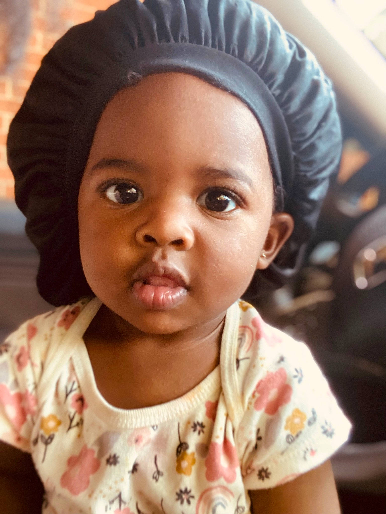 Deja joined the competition — help win amazing prizes! baby, cheek, chin, ear, eye, eyebrow, eyelash, face, forehead, hair, hairstyle, happy, human_body, lip, mouth, neck, nose, person, skin, sleeve