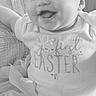 Mallory joined the competition — help win amazing prizes! baby, girl, smiling, headband, bow, dress, easter, holiday, sparkle, tutu, happy, infant, person, portrait, clothing, indoor, kitchen, cute, celebration, family