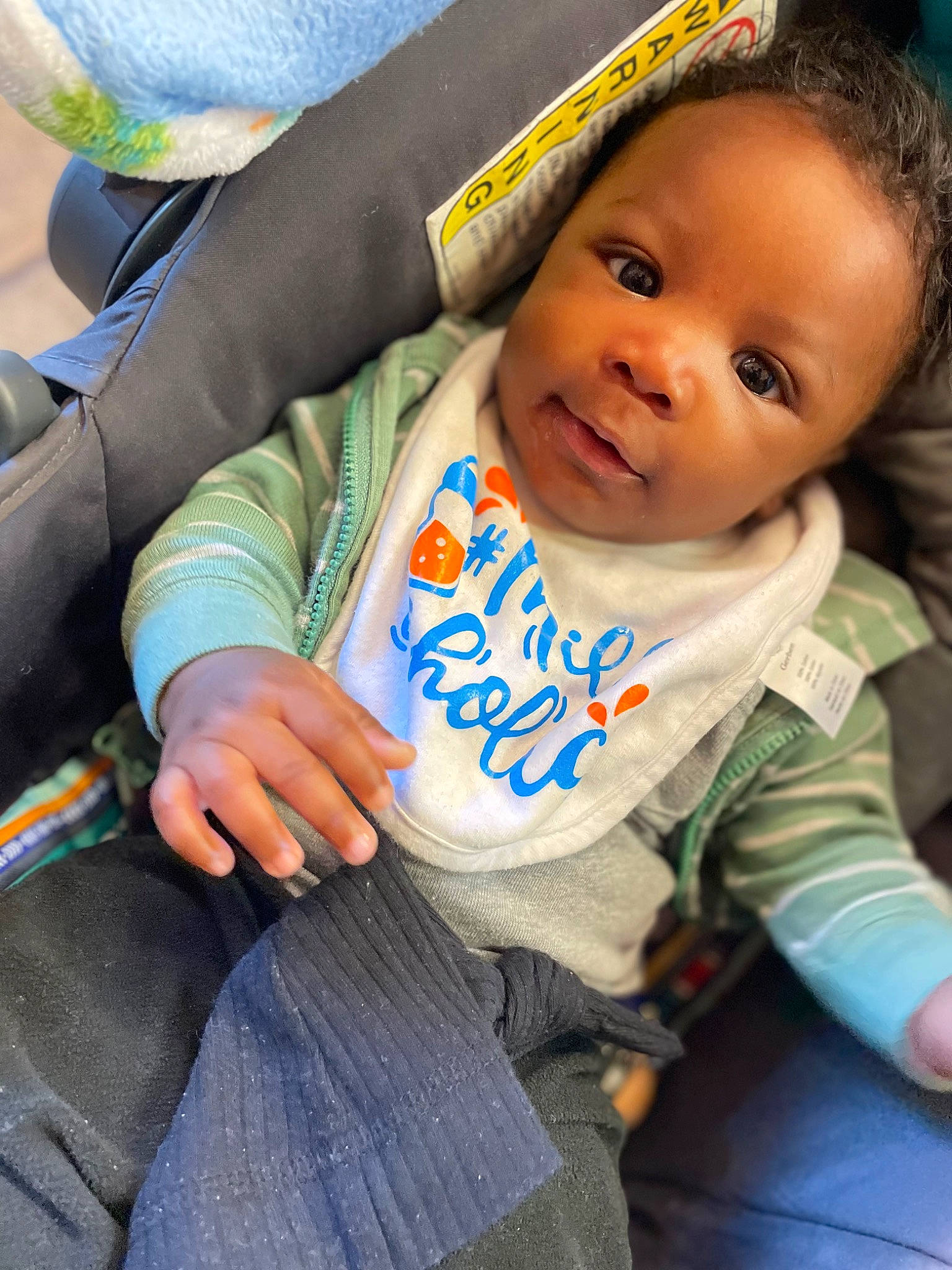 Kaisen joined the competition — help win amazing prizes! baby, baby_carriage, baby_products, baby_safety, baby_toddler_clothing, cap, car_seat, child, comfort, eye, fashion_accessory, finger, fun, grass, hand, happy, person, sitting, skin, sleeve