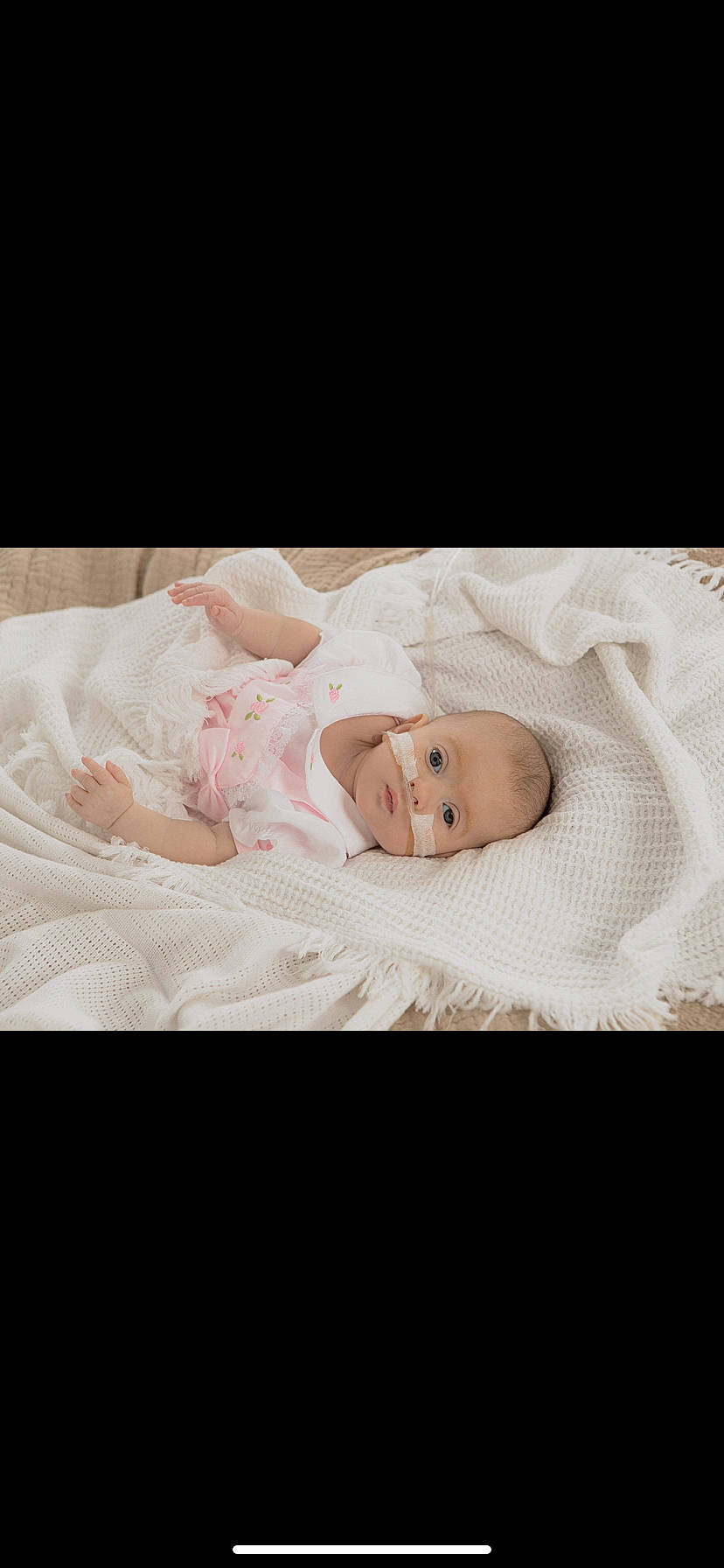 Isabella-rose joined the competition — help win amazing prizes! baby, baby_products, baby_sleeping, baby_toddler_clothing, cheek, child, comfort, event, eye, fashion_accessory, flash_photography, fur, happy, linens, peach, person, portrait_photography, sleeve, textile, toddler