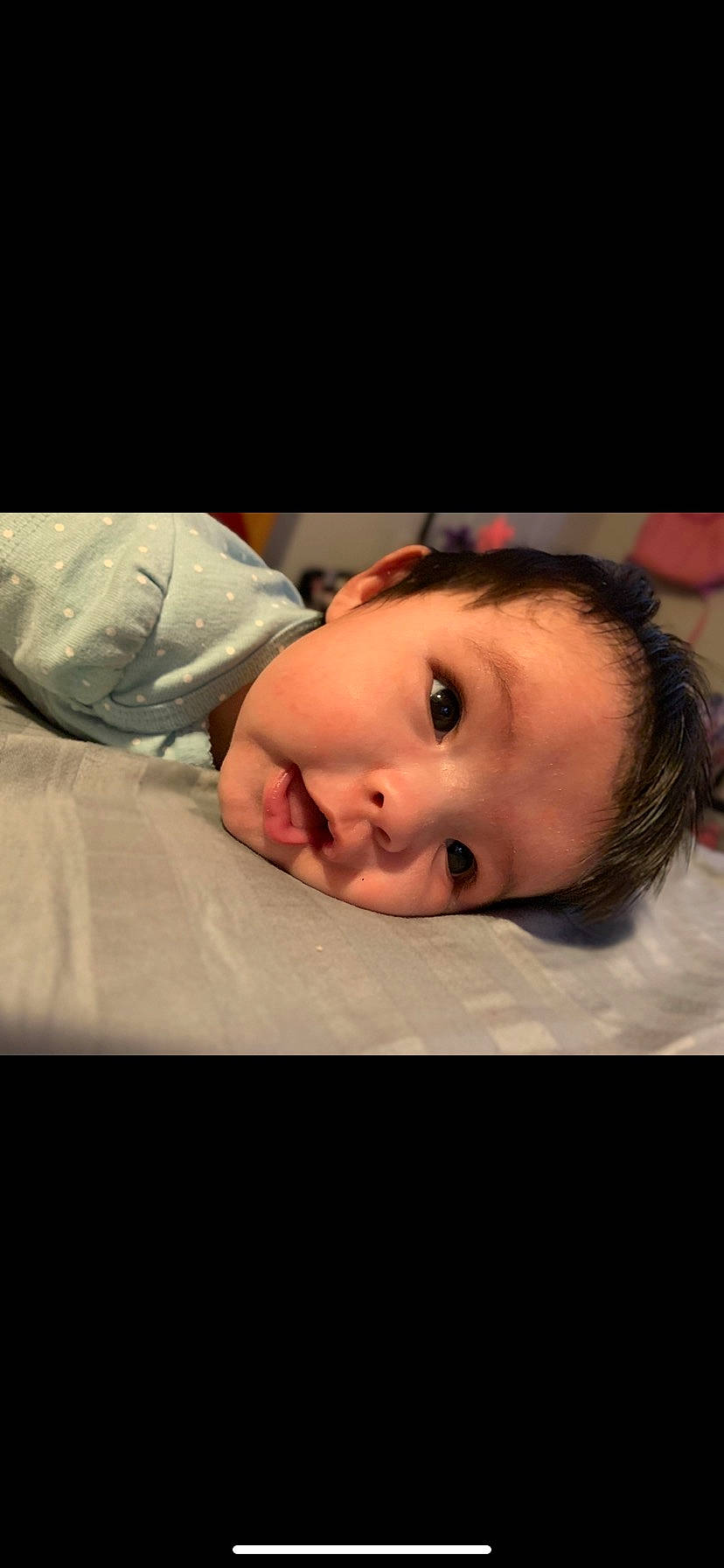 Maddie is registered to the contest to win money with this photo: baby, cheek, comfort, eyebrow, eyelash, flash_photography, fun, happy, iris, jaw, lip, neck, nose, person, portrait, portrait_photography, sitting, sleeve, smile, toddler