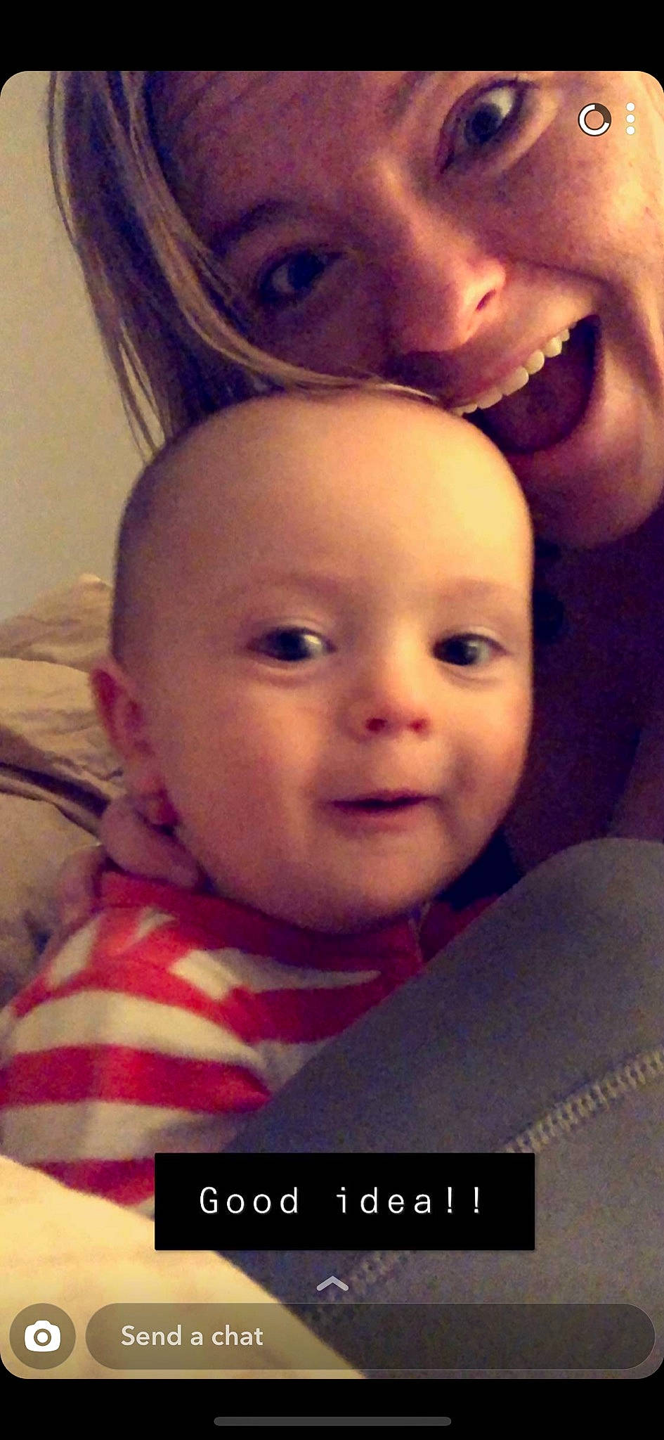 Callan joined the competition — help win amazing prizes! baby, beauty, cheek, child, chin, close_up, eye, eyebrow, face, facial_expression, forehead, head, lip, mouth, nose, person, selfie, skin, smile, snapshot