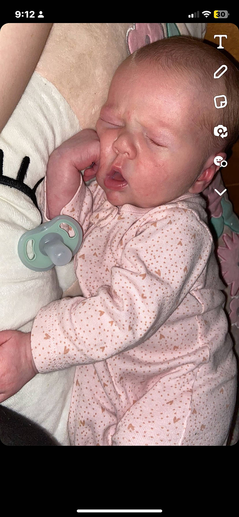 Ivory joined the competition — help win amazing prizes! baby, baby_toddler_clothing, cheek, comfort, ear, eye, eyelash, facial_expression, finger, hairstyle, hand, iris, lip, mouth, nose, person, pink, product, skin, sleeve