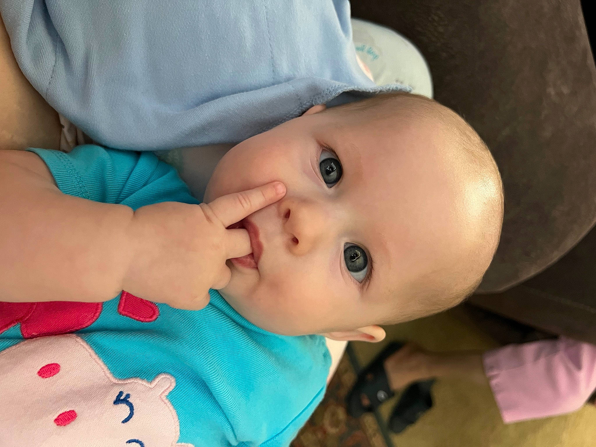 Evelynn is registered to the contest to win money with this photo: baby, baby_products, baby_toddler_clothing, cheek, child, eye, eyelash, hand, happy, headgear, human_body, iris, lip, mouth, nail, nose, person, skin, sleeve, smile