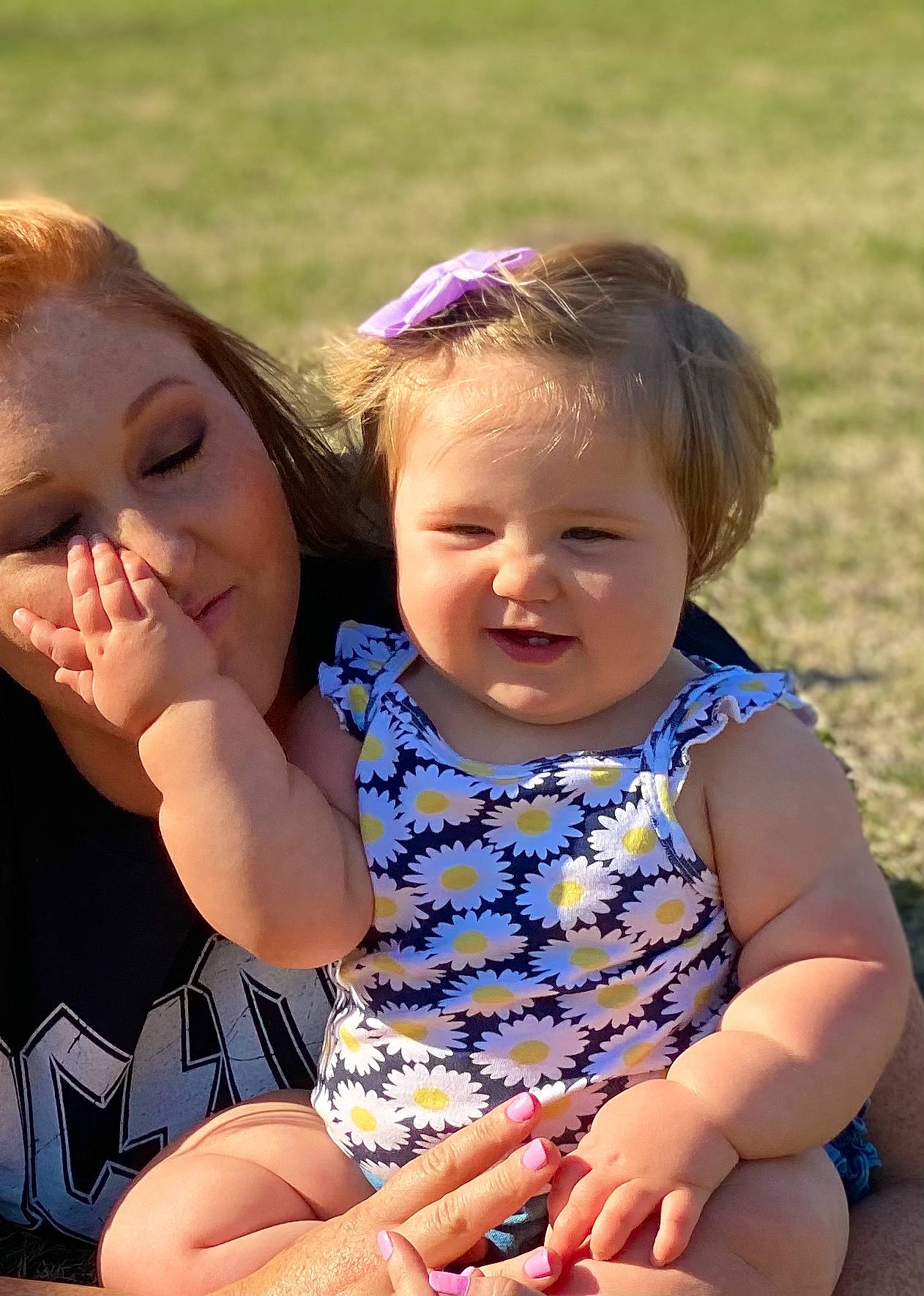 Kylie Nicole joined the competition — help win amazing prizes! baby, face, facial_expression, finger, fun, gesture, grass, hair, hairstyle, hand, happy, iris, leisure, lip, mammal, people_in_nature, person, photograph, skin, smile