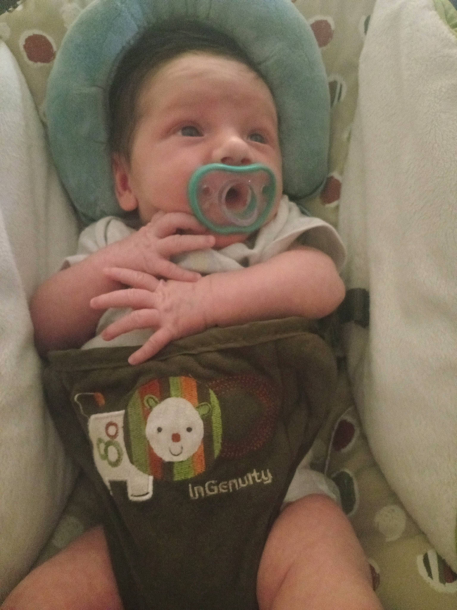 Denver joined the competition — help win amazing prizes! baby, baby_safety, baby_sleeping, baby_toddler_clothing, cheek, child, comfort, ear, eyebrow, face, finger, grass, happy, linens, mouth, nose, person, skin, sleeve, thumb