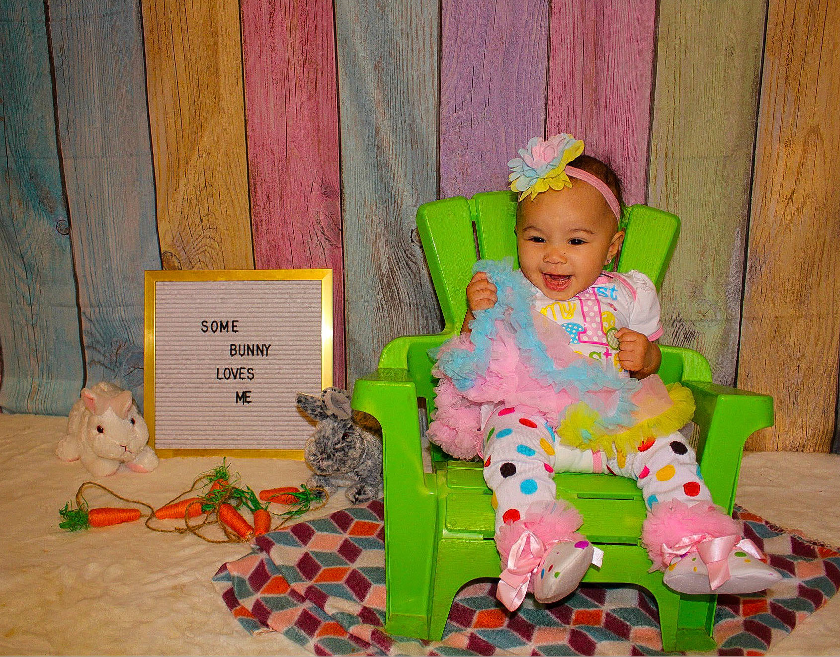 Alani-marie joined the competition — help win amazing prizes! baby, baby_products, baby_toddler_clothing, baby_toys, box, child, event, fun, happy, headwear, joy, magenta, pattern, person, pink, play, room, sitting, sock, stuffed_toy