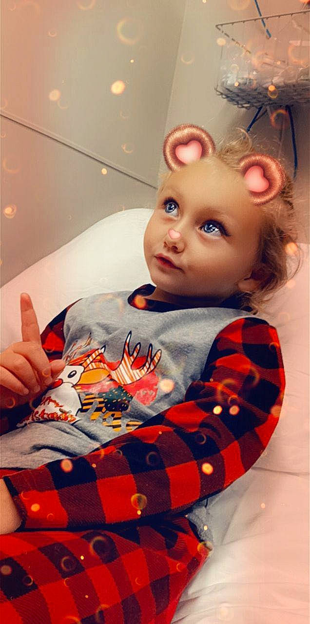 Hermelinda joined the competition — help win amazing prizes! baby_toddler_clothing, carmine, cheek, child, comfort, doll, eyelash, forehead, fun, mouth, nose, orange, pattern, person, plaid, room, sleeve, t_shirt, tartan, textile