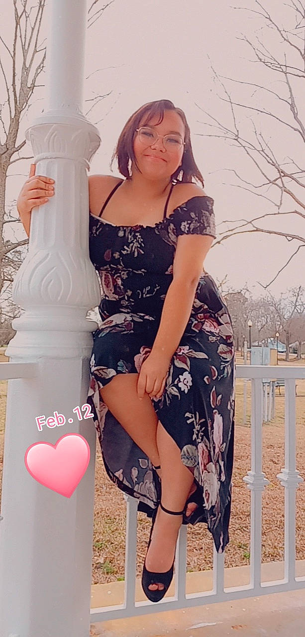 Shyanne joined the competition — help win amazing prizes! dress, fashion, flash_photography, hairstyle, happy, joint, joy, knee, leg, lip, neck, organ, person, pink, shoe, shoulder, smile, standing, style, thigh