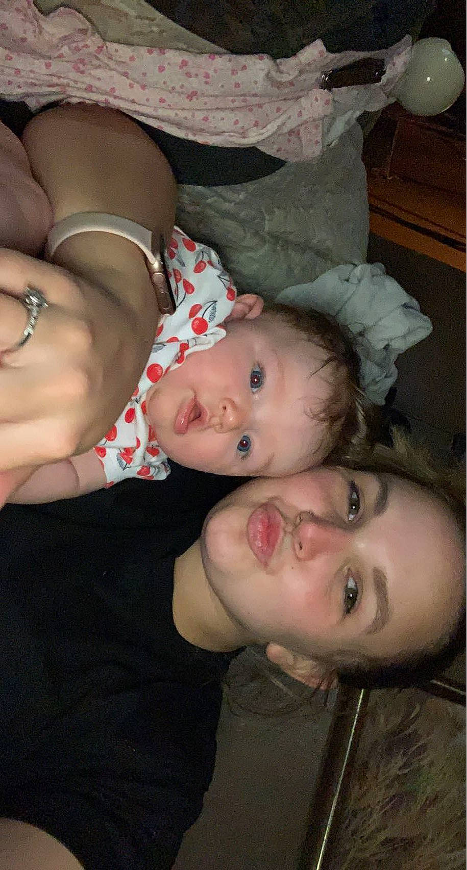 Jessie is registered to the contest to win money with this photo: baby, cheek, chest, child, comfort, eye, eyelash, fun, gesture, happy, lip, mammal, mouth, neck, nose, person, skin, throat, toddler, trunk