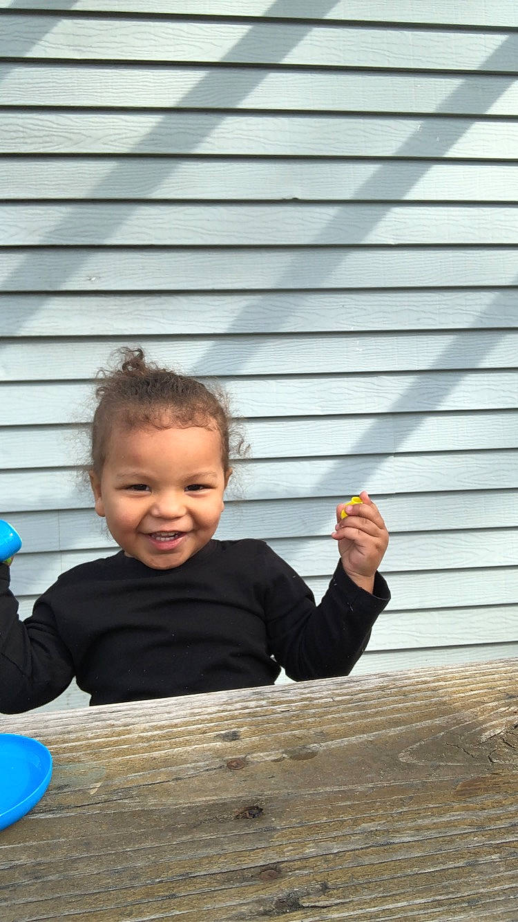 Frederick joined the competition — help win amazing prizes! child, fun, joy, person, play, sitting, smile, standing, toddler, vacation, window