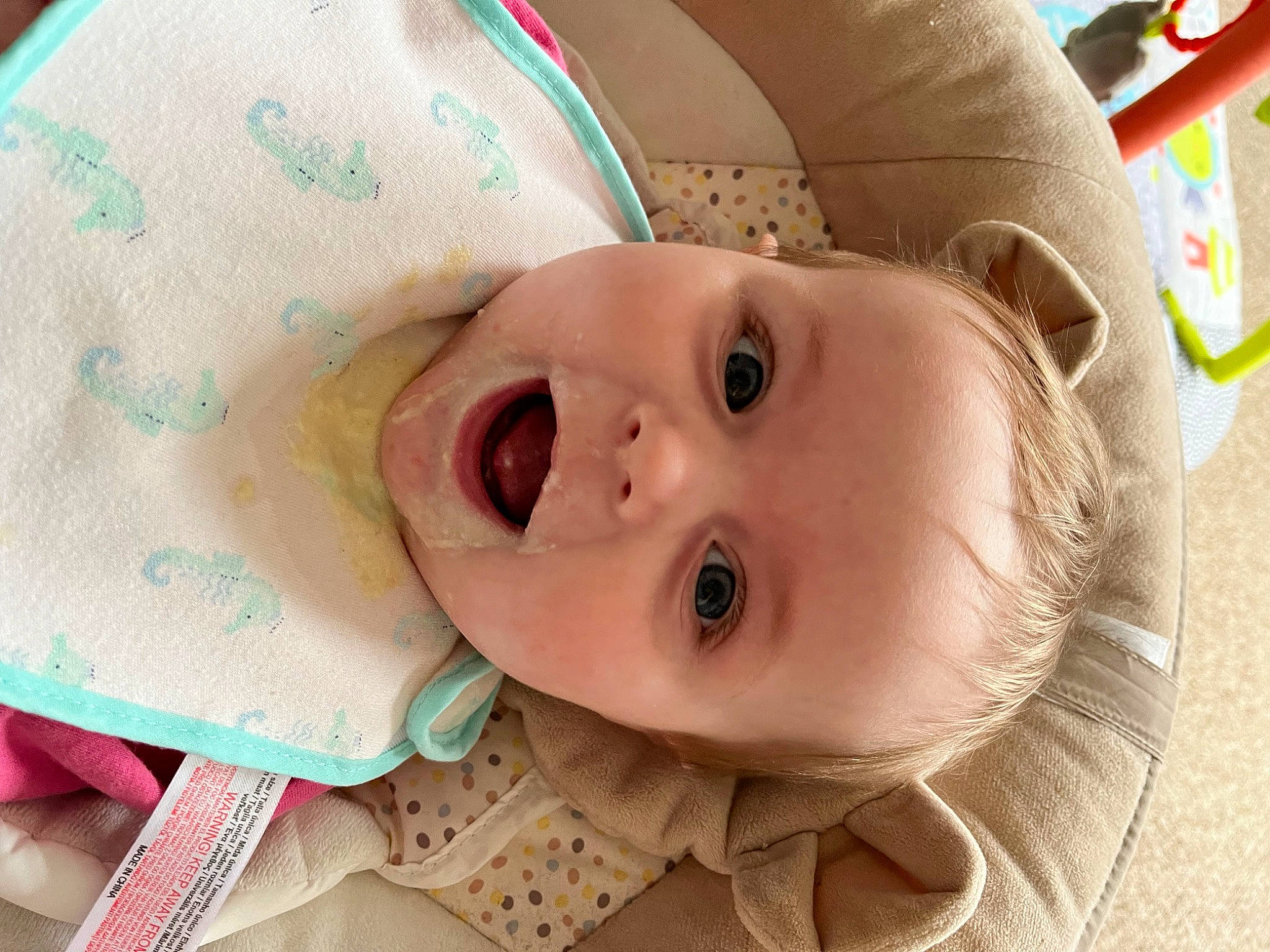 Casey is registered to the contest to win money with this photo: baby, baby_toddler_clothing, cheek, child, dress, eye, eyebrow, eyelash, happy, headgear, iris, lip, nose, pattern, person, plant, product, skin, smile, toddler