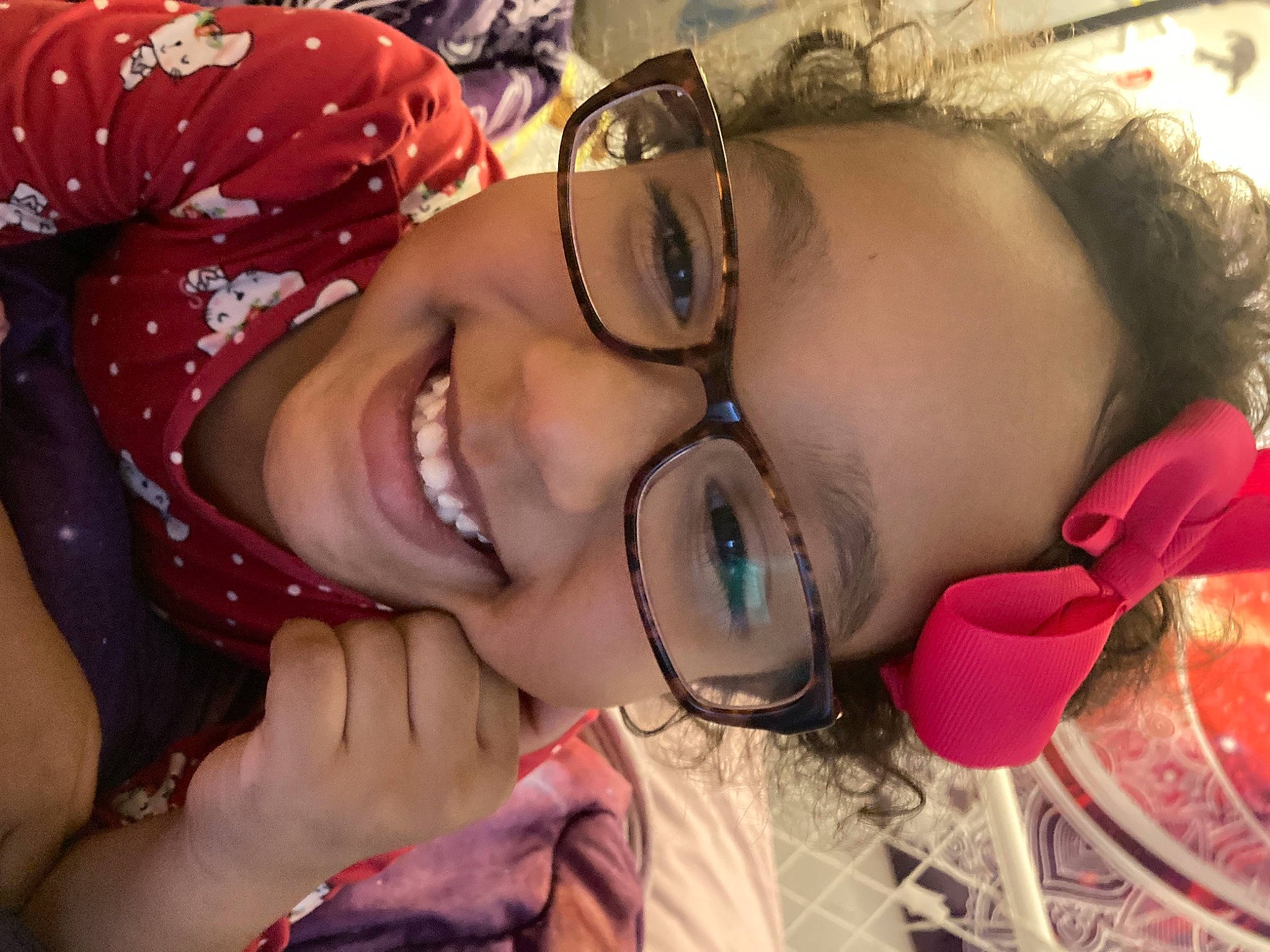 Yana joined the competition — help win amazing prizes! cheek, eye, eyebrow, eyelash, eyewear, facial_expression, glasses, hairstyle, happy, head, joy, lip, mouth, neck, nose, organ, person, plant, skin, smile