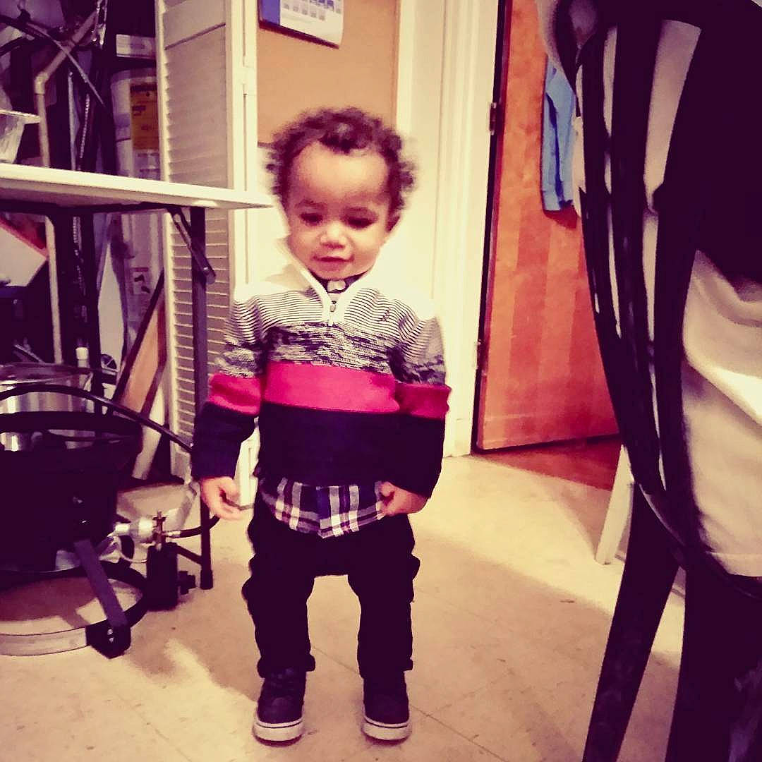 Ronin joined the competition — help win amazing prizes! baby, chair, child, cool, eye, face, family, happy, head, house, person, shoe, smile, square, standing, t_shirt, toddler