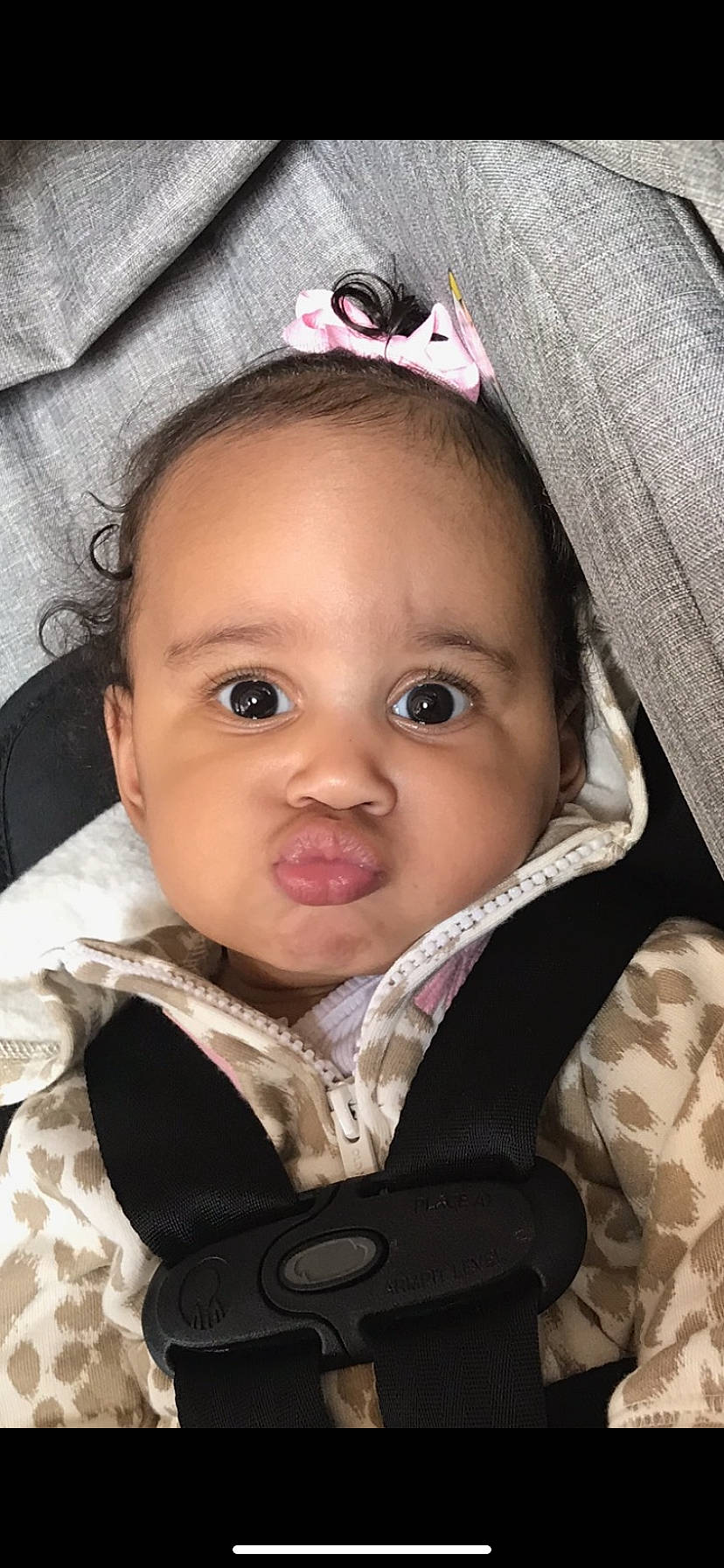 Amina joined the competition — help win amazing prizes! cheek, chin, cool, eyebrow, eyelash, flash_photography, hairstyle, happy, head, jacket, lip, nose, organ, outerwear, person, pink, skin, sleeve, smile, toddler