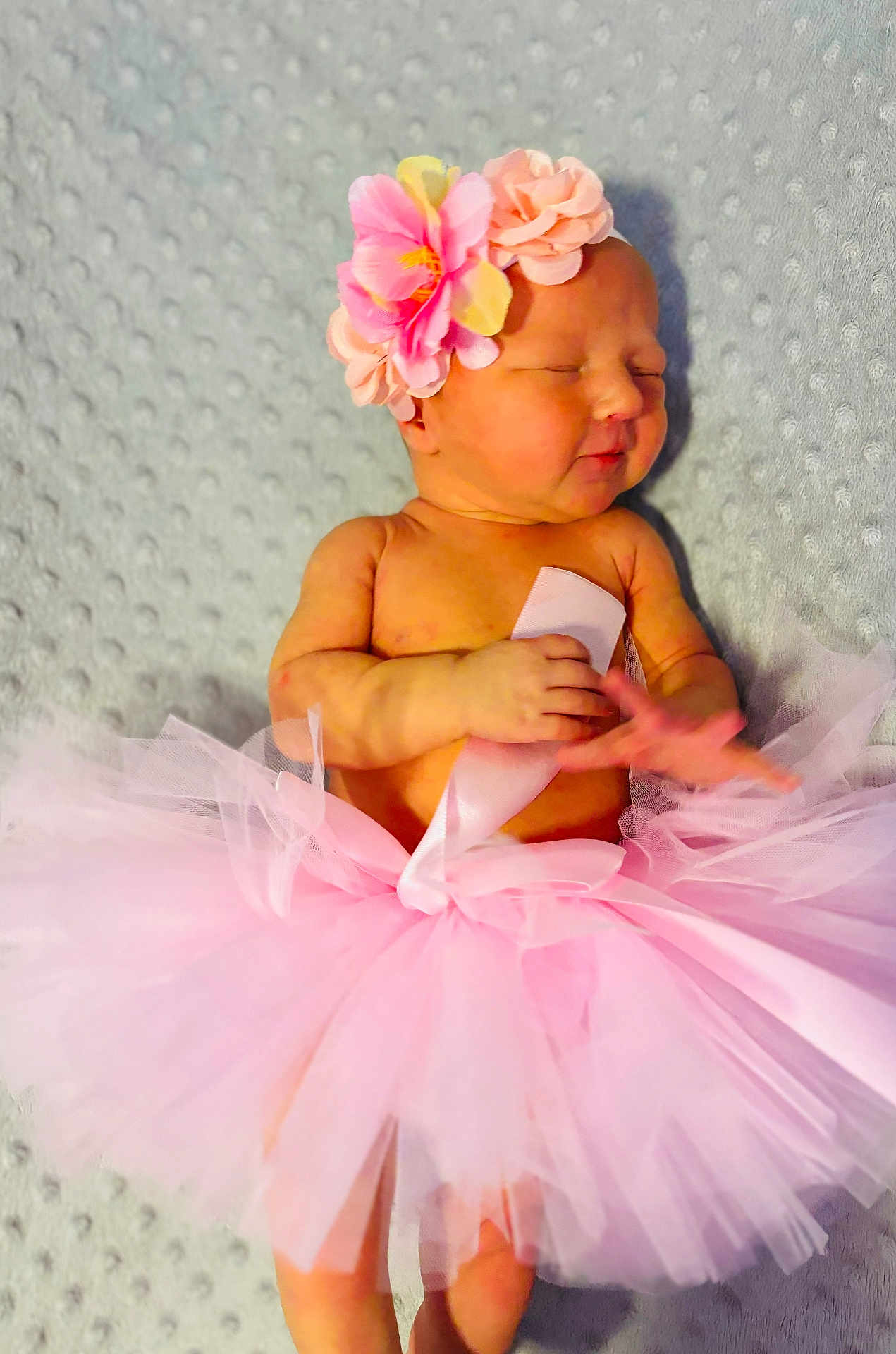 Bexley joined the competition — help win amazing prizes! baby, bodypart, clothing, costume, dancing, dress, face, finger, flower, flowerarrangement, flowerbouquet, hand, head, leisureactivities, newborn, person, petal, photography, plant, portrait