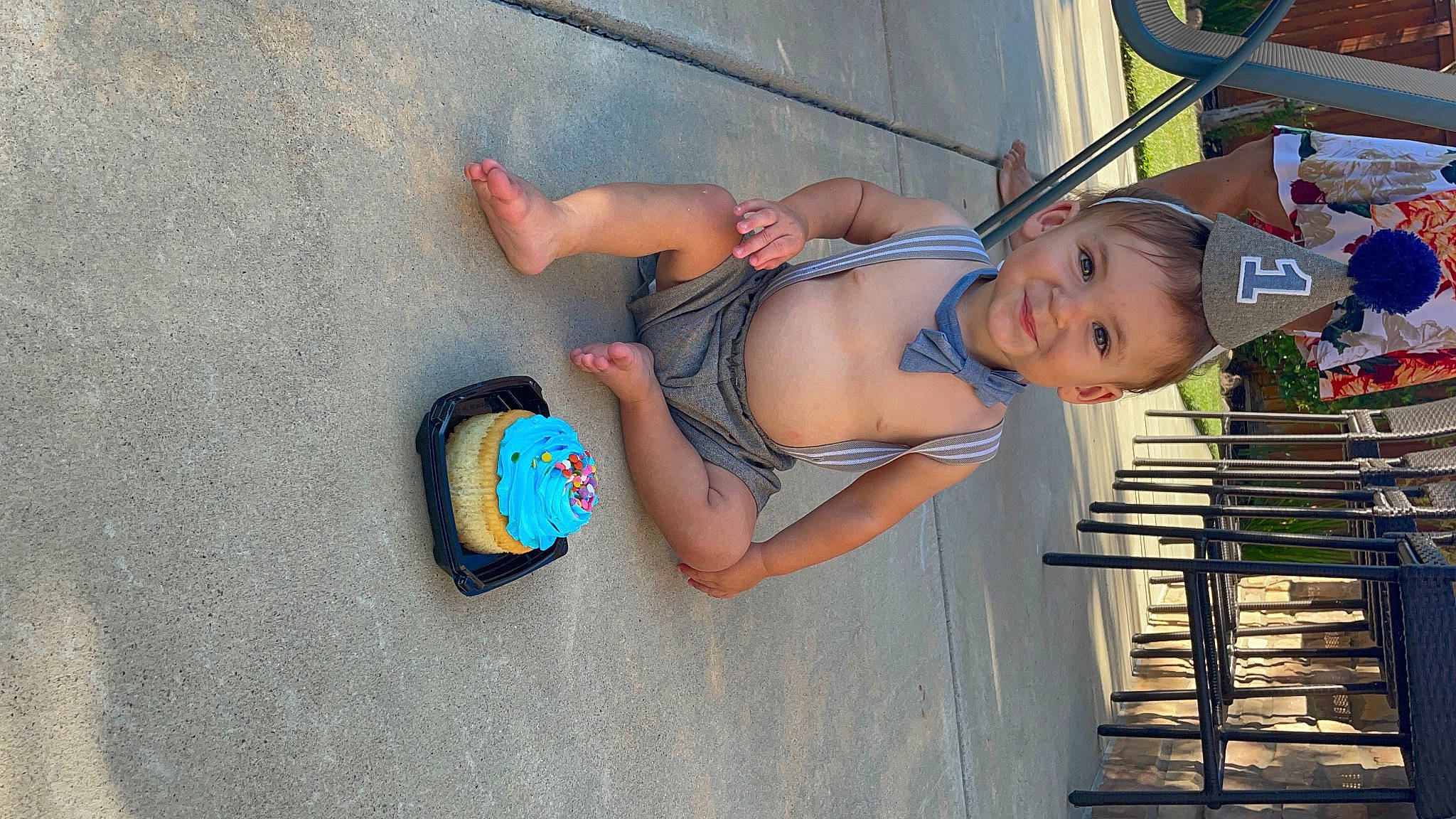Jaxson joined the competition — help win amazing prizes! barefoot, chest, child, concrete, elbow, electric_blue, finger, foot, fun, human_leg, joint, joy, knee, leisure, person, recreation, sandal, smile, thigh, toddler