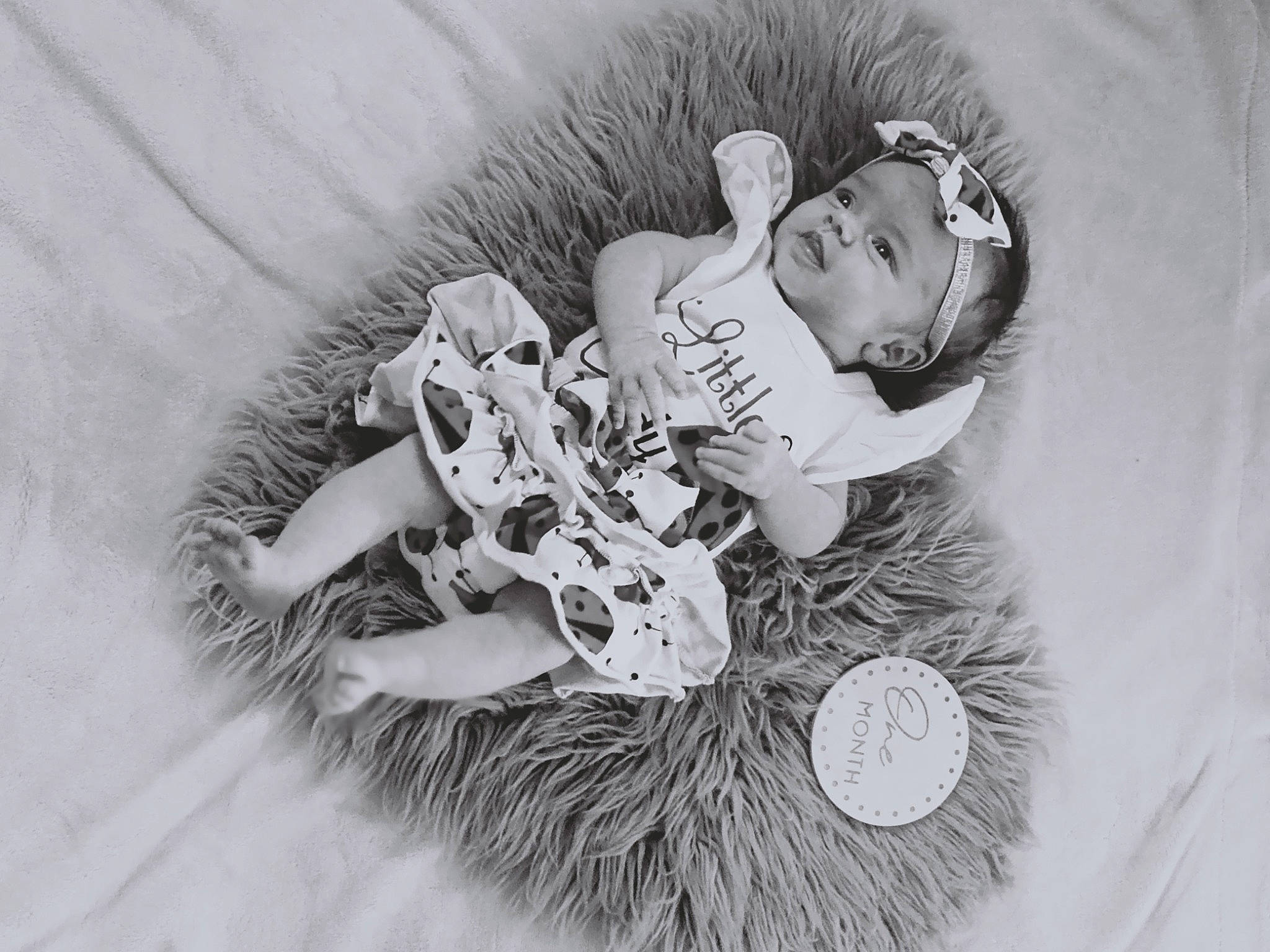 Khloee joined the competition — help win amazing prizes! black_and_white, child, dress, event, flash_photography, fur, grey, happy, hat, headpiece, headwear, monochrome, monochrome_photography, person, portrait_photography, room, still_life_photography, stock_photography, style, toy