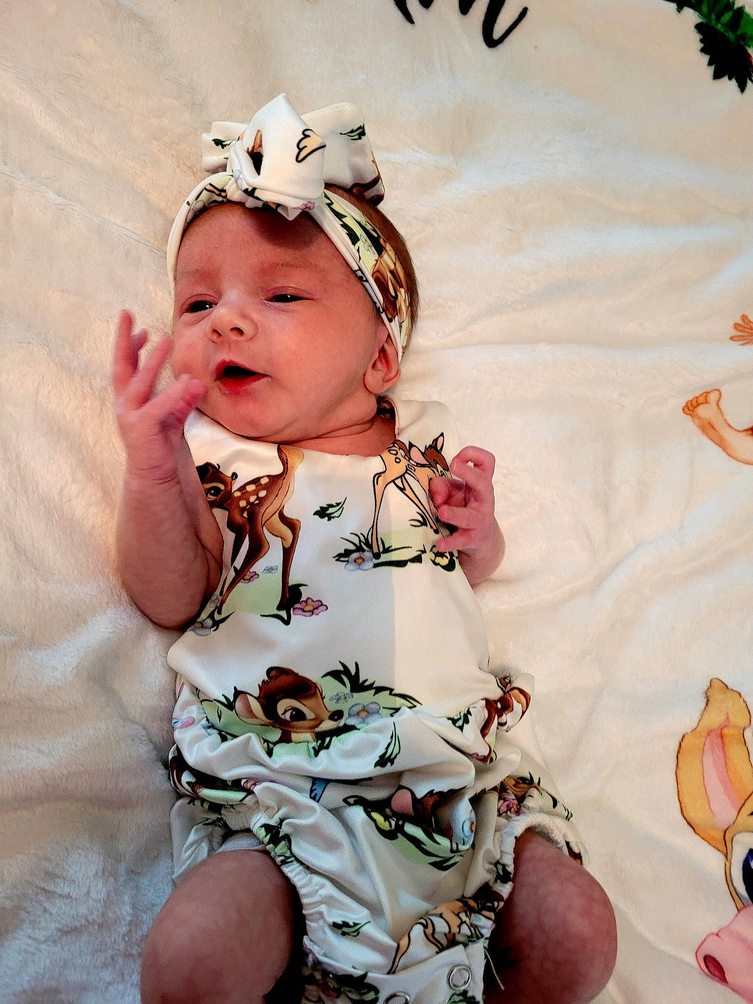 Kassandra joined the competition — help win amazing prizes! baby, baby_toddler_clothing, cheek, child, embellishment, eye, face, facial_expression, finger, grass, happy, head, headband, headpiece, headwear, lip, pattern, person, pink, skin