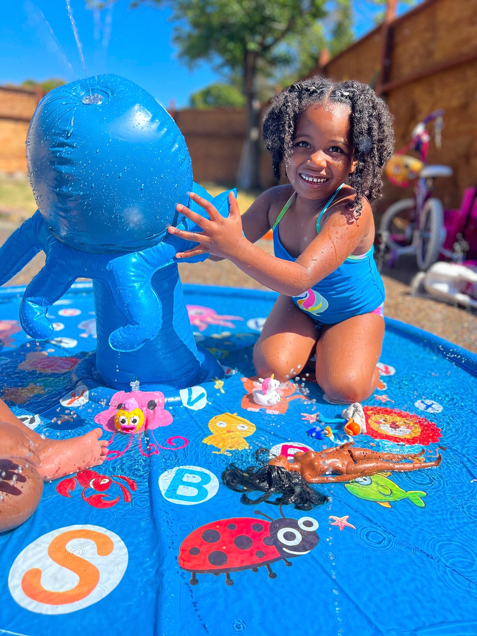 Royalty joined the competition — help win amazing prizes! azure, ball, balloon, blue, brassiere, child, electric_blue, event, fun, games, happy, joy, leisure, nature, party_supply, person, personal_protective_equipment, play, recreation, summer