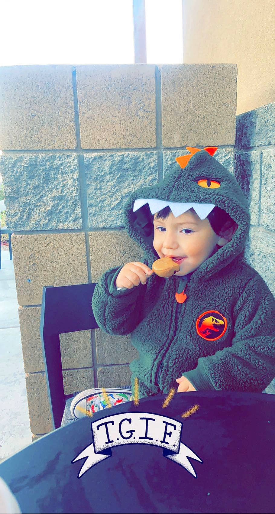 Giovanni is registered to the contest to win money with this photo: baby, baby_toddler_clothing, baseball_cap, beanie, cake, cap, chair, child, electric_blue, food, fun, happy, hat, headwear, person, personal_protective_equipment, recreation, sitting, sugar_cake, t_shirt