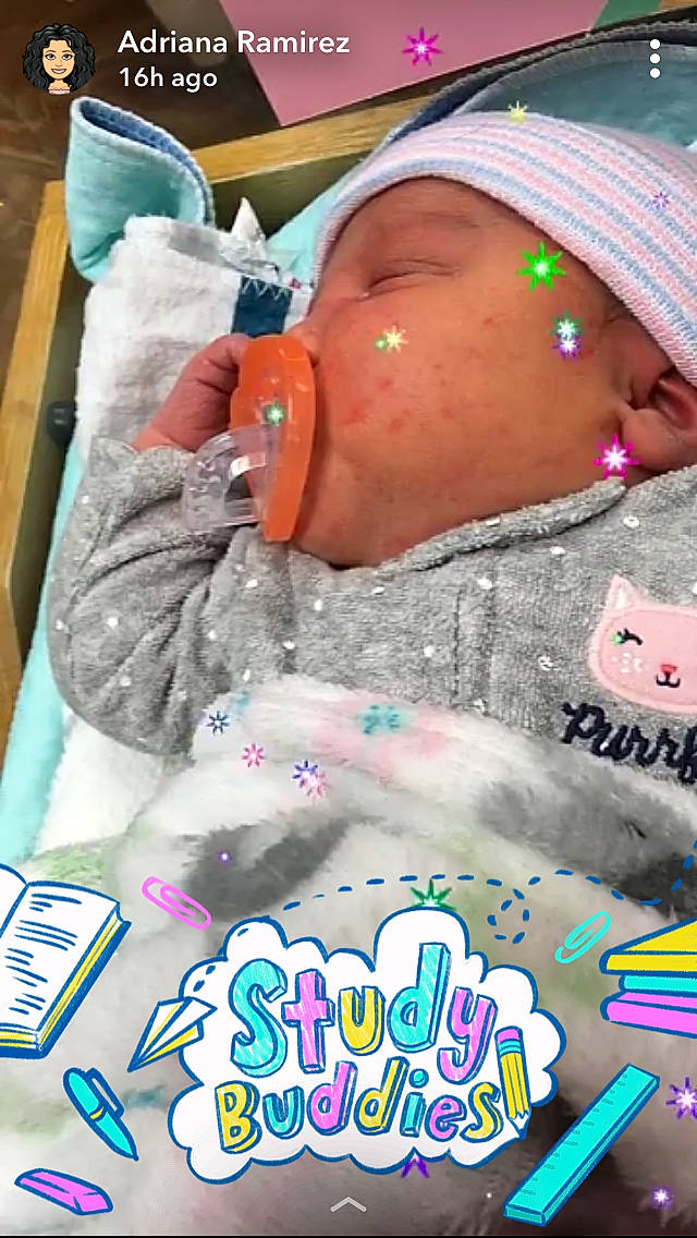 Adriana joined the competition — help win amazing prizes! abdomen, baby, baby_products, chest, child, flesh, font, hat, medical_procedure, mouth, nail, navel, pattern, person, personal_protective_equipment, photo_caption, pink, service, thigh, toddler