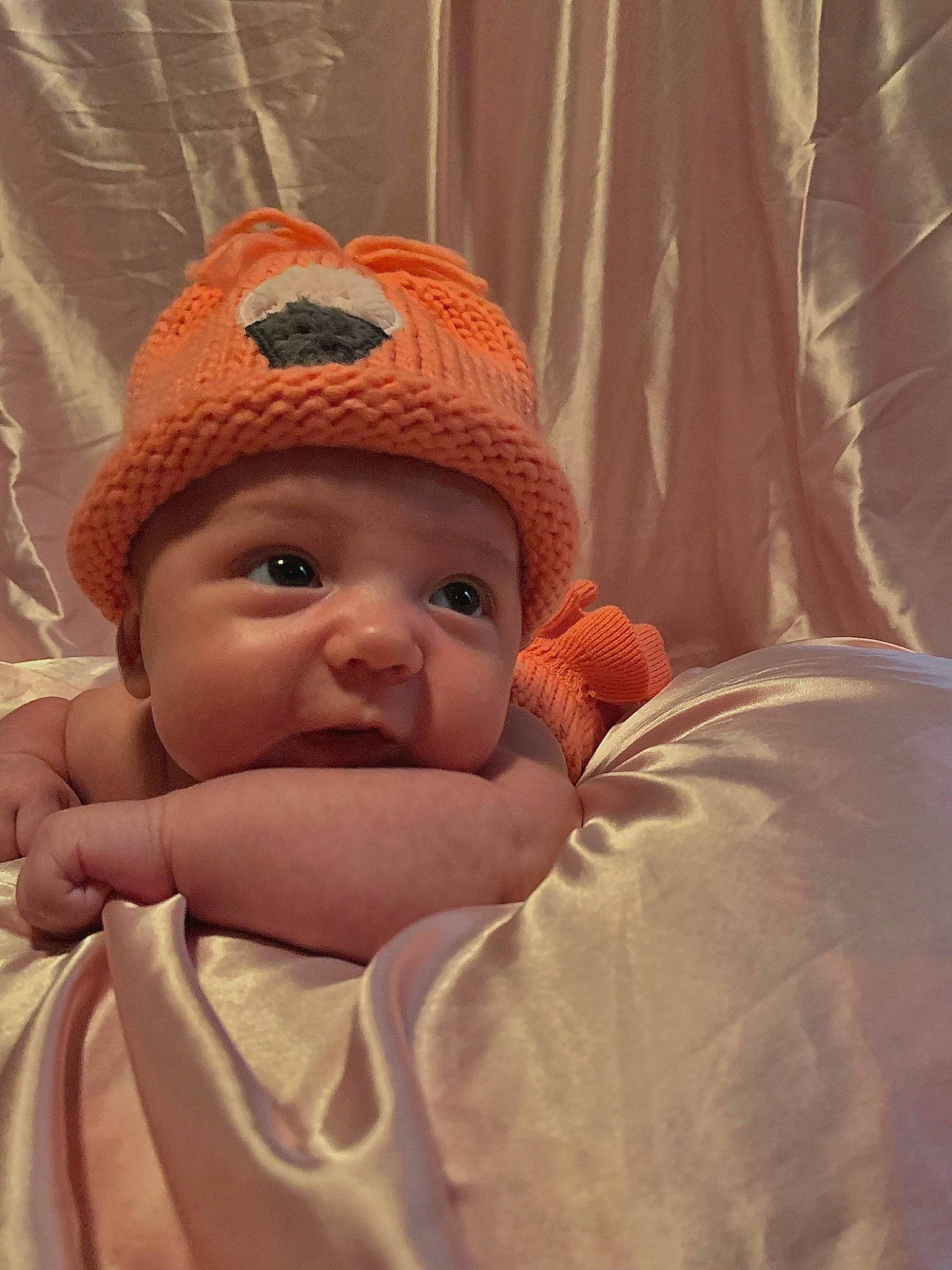 Kamilla is registered to the contest to win money with this photo: baby, baby_sleeping, baby_toddler_clothing, cap, cheek, child, comfort, curtain, face, happy, headwear, linens, lip, nose, peach, person, room, skin, smile, textile