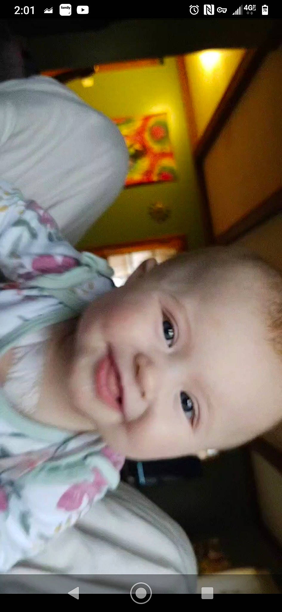 Althea is registered to the contest to win money with this photo: baby, baby_toddler_clothing, cheek, child, comfort, eye, eyebrow, eyelash, forehead, fun, happy, head, iris, joy, lip, mouth, nose, person, room, skin