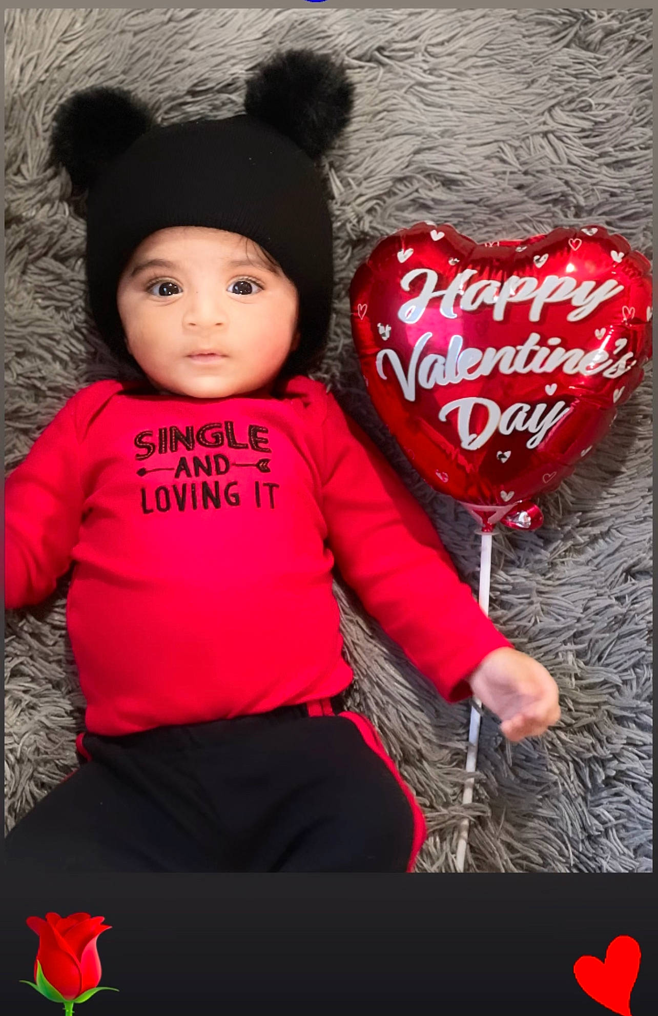 Sukhman joined the competition — help win amazing prizes! baby, baby_toddler_clothing, beauty, black, cap, child, doll, event, facial_expression, flash_photography, fur, happy, headwear, magenta, outerwear, person, pink, red, sleeve, textile