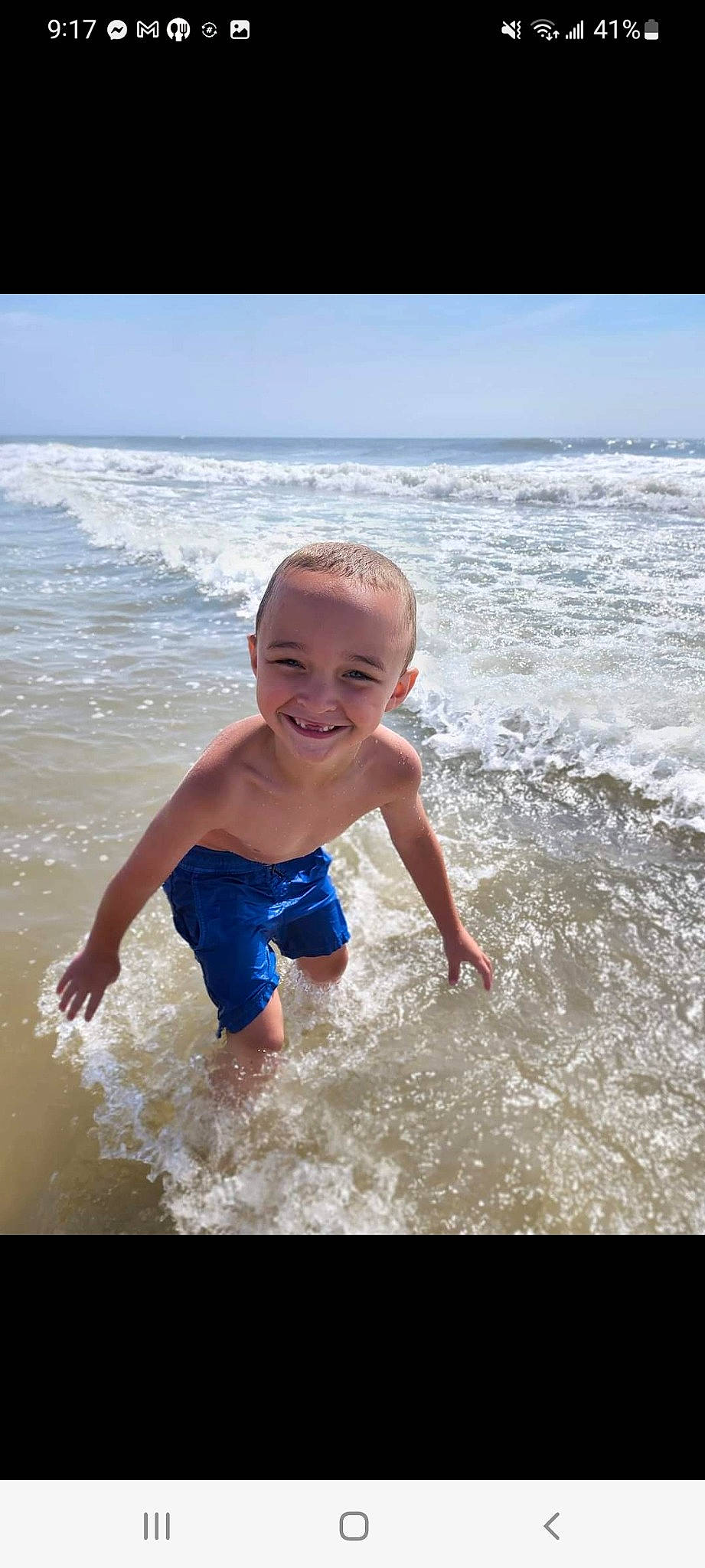 Declan joined the competition — help win amazing prizes! azure, barechested, bathing, beach, chest, eye, face, flash_photography, fun, happy, joy, leisure, people_in_nature, people_on_beach, person, recreation, sand, sky, smile, toddler