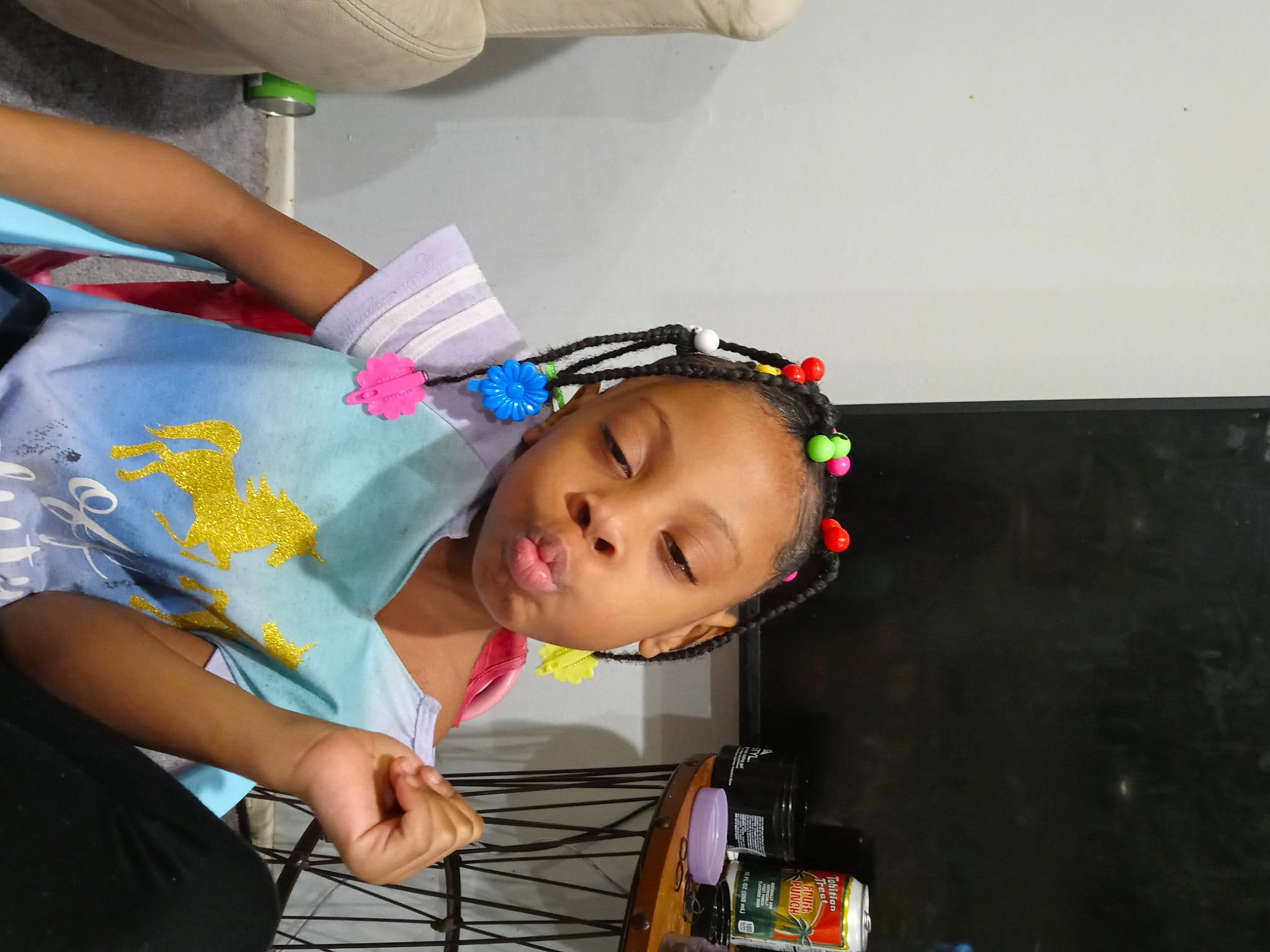Cor'Niyah joined the competition — help win amazing prizes! arm, baby_products, child, elbow, eyelash, fun, hand, happy, person, room, sitting, toddler